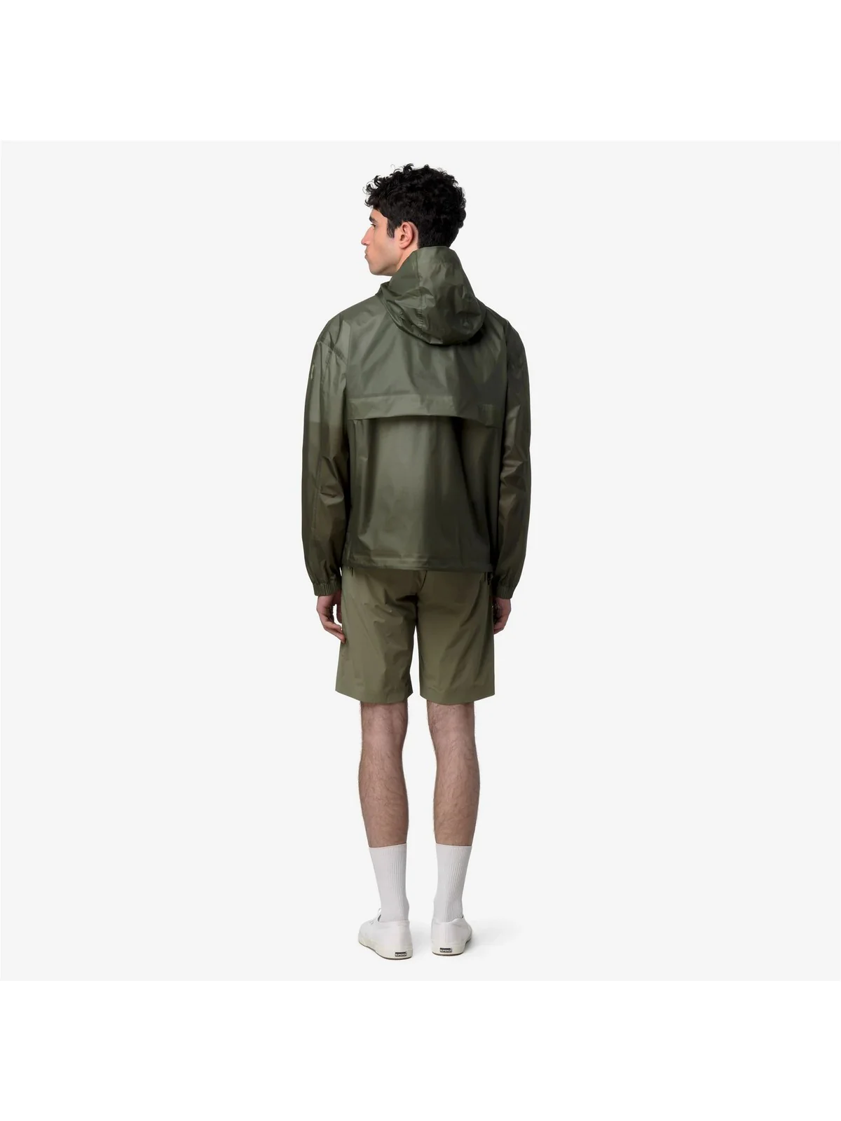 K-WAY Giubbino Uomo CLAD EXTRA LIGHT 3L K3134GW V15 Green Lichen - Image 2