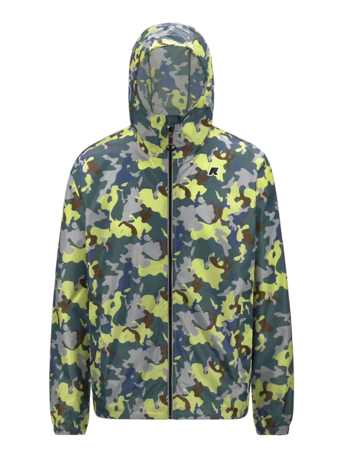 K-WAY Giubbino Uomo Cleon Ripstop Graphic K61238W AI7 Verde