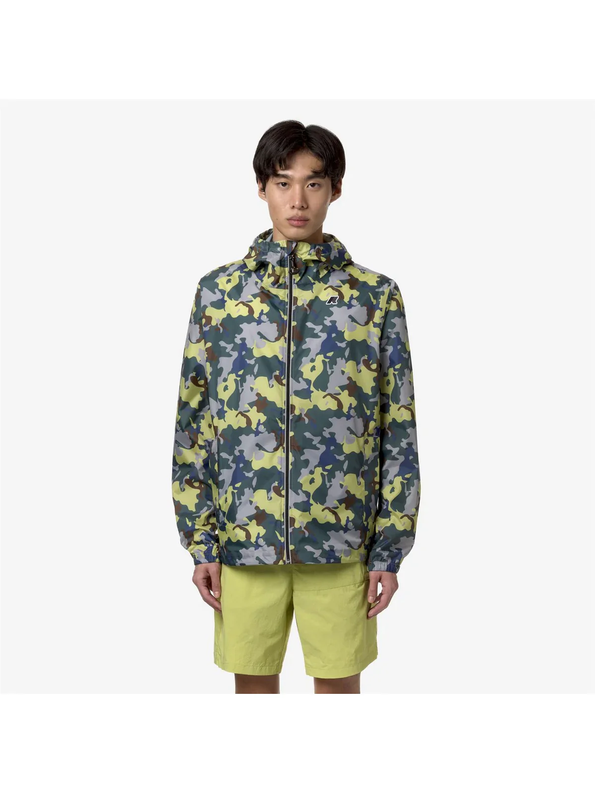 K-WAY Giubbino Uomo Cleon Ripstop Graphic K61238W AI7 Verde - Image 2