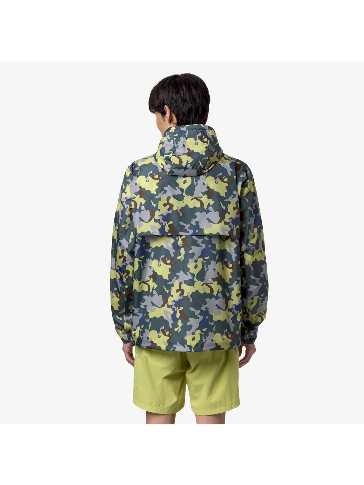 K-WAY Giubbino Uomo Cleon Ripstop Graphic K61238W AI7 Verde - Image 3