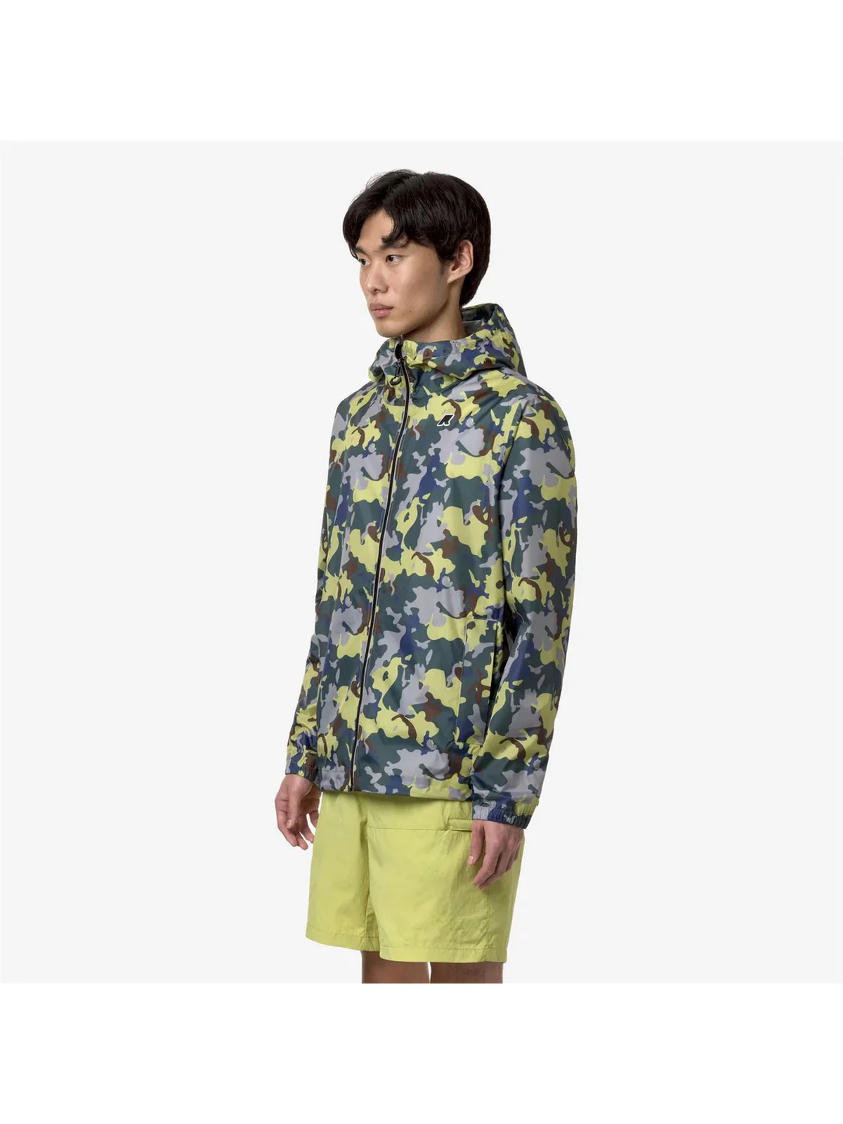 K-WAY Giubbino Uomo Cleon Ripstop Graphic K61238W AI7 Verde - Image 4