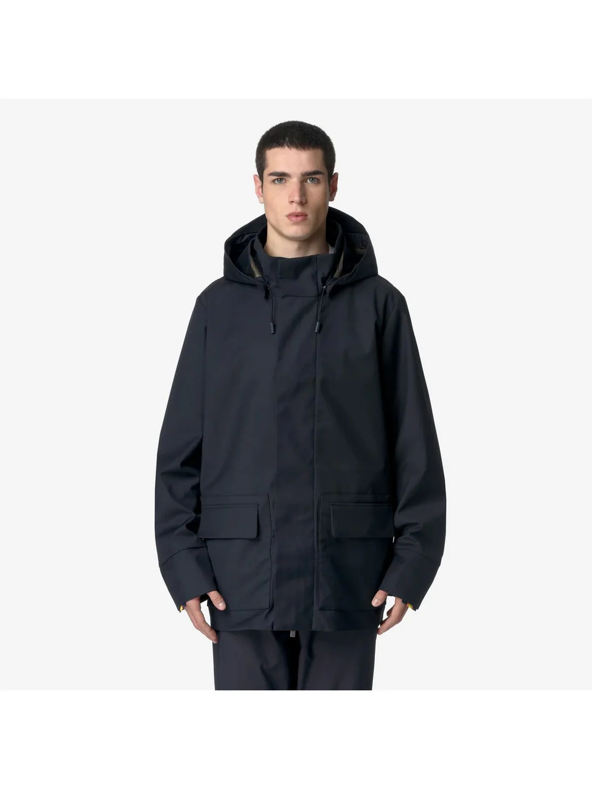 K-WAY Giubbino Uomo ERHAL TECH WOOL BLEND K51369W AR0 Blu - Image 3