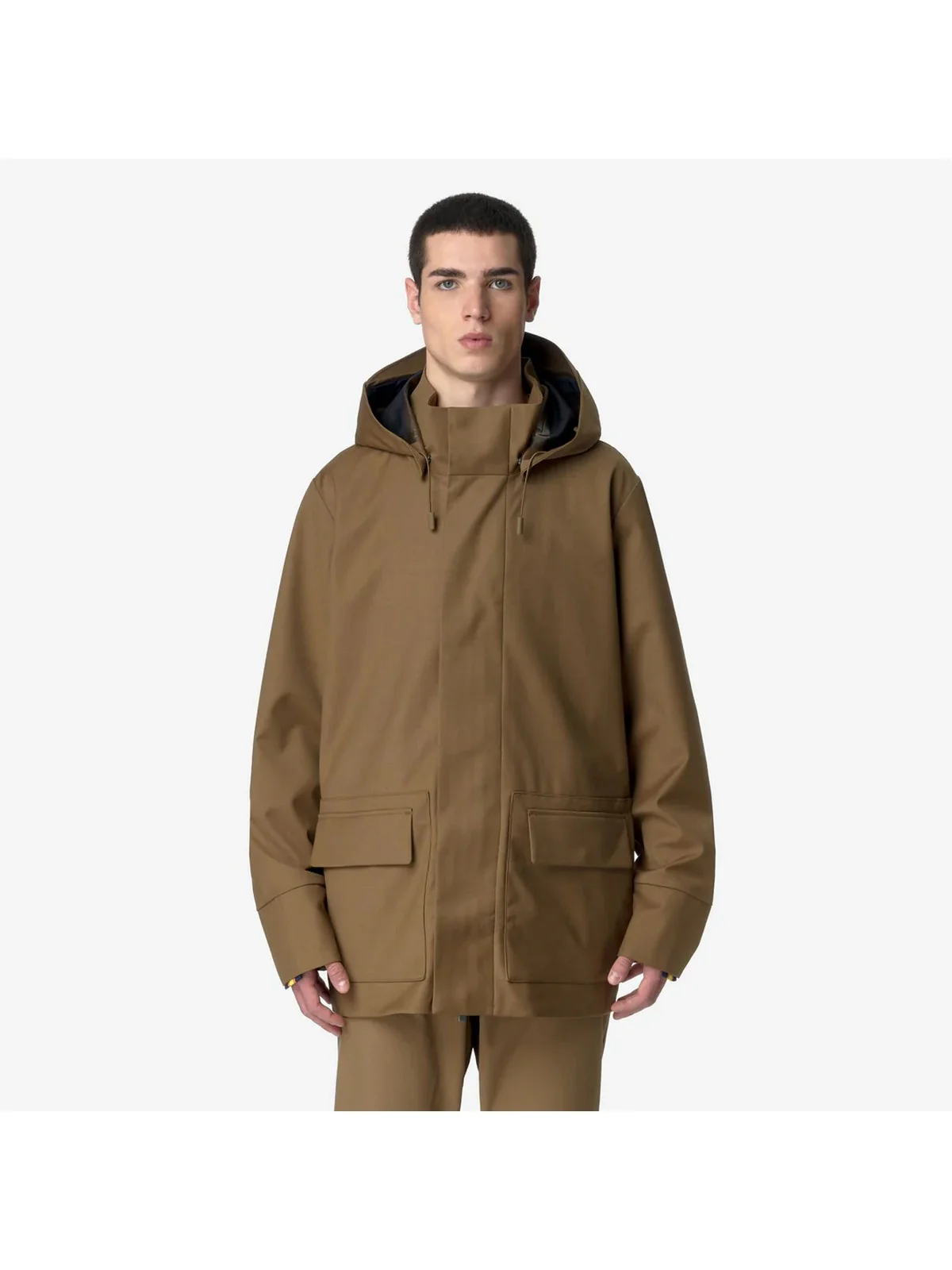 K-WAY Giubbino Uomo ERHAL TECH WOOL BLEND K51369W AR1 Marrone - Image 2