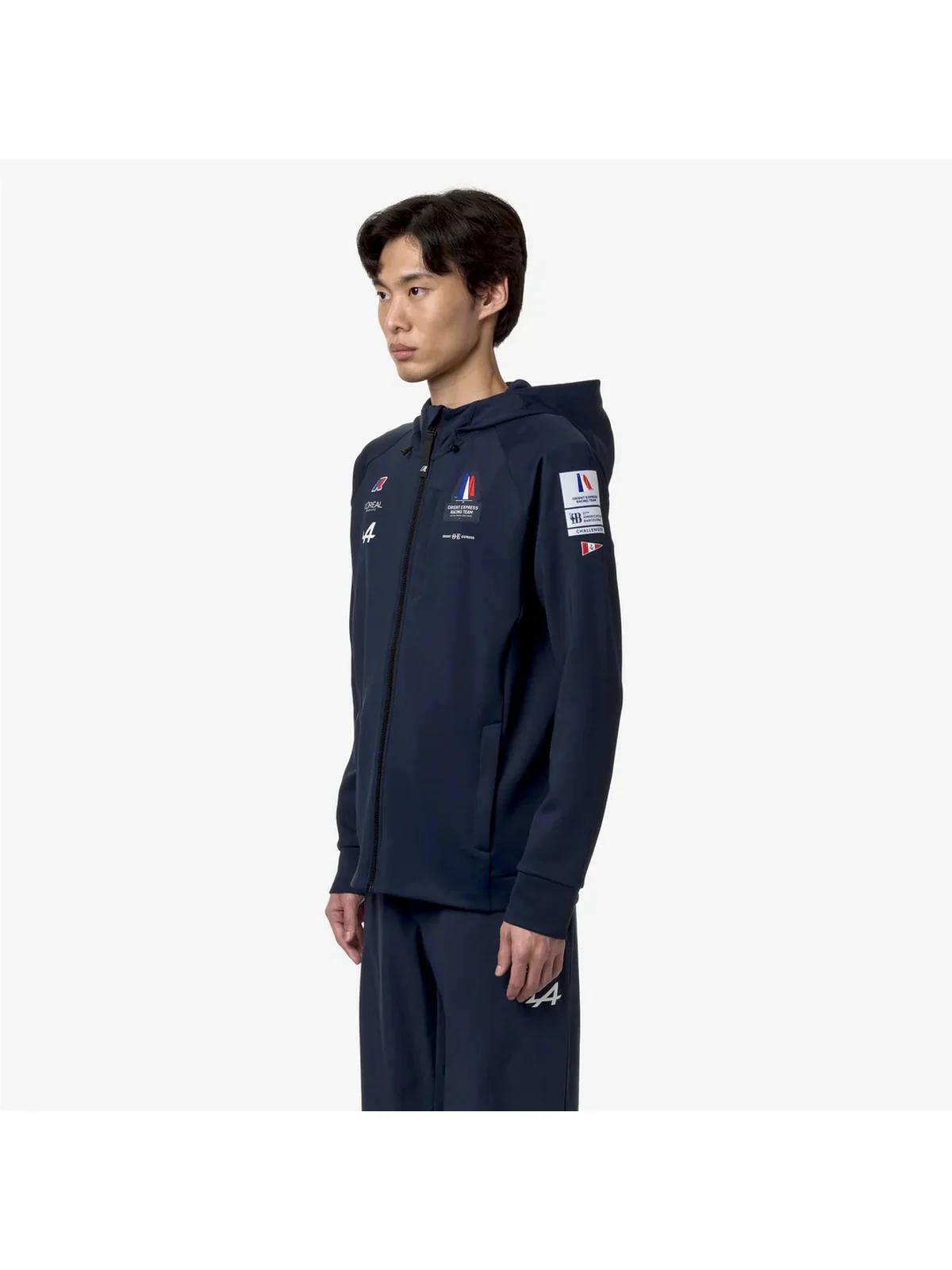 K-WAY Giubbino Uomo Etaples Orient Express Team Ac K8126XW B29 Blu - Image 2