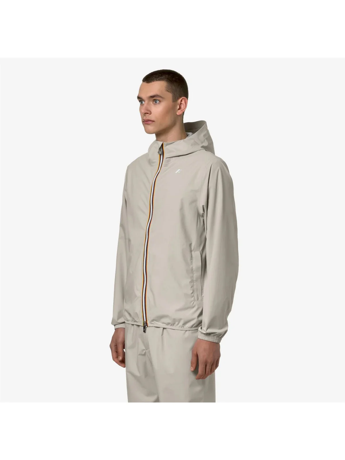 K-WAY Giubbino Uomo Jack Eco Stretch Dot K5127QW 634 Beige - Image 2
