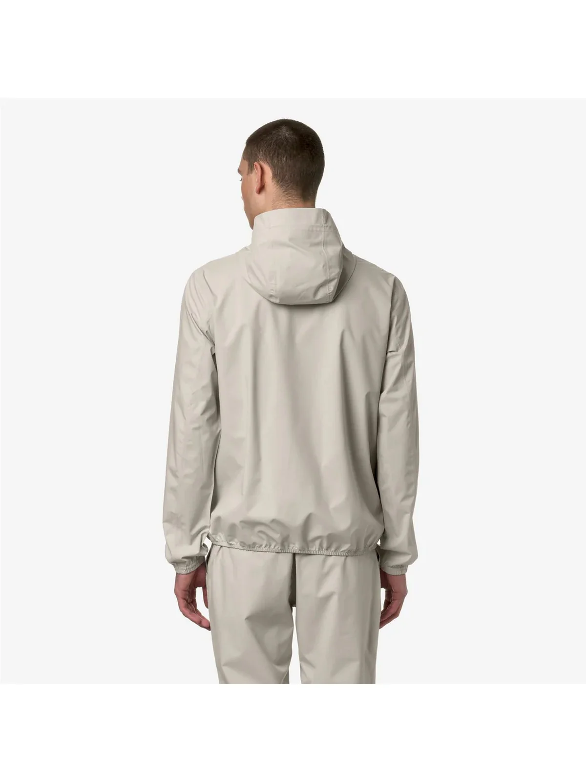 K-WAY Giubbino Uomo Jack Eco Stretch Dot K5127QW 634 Beige - Image 4