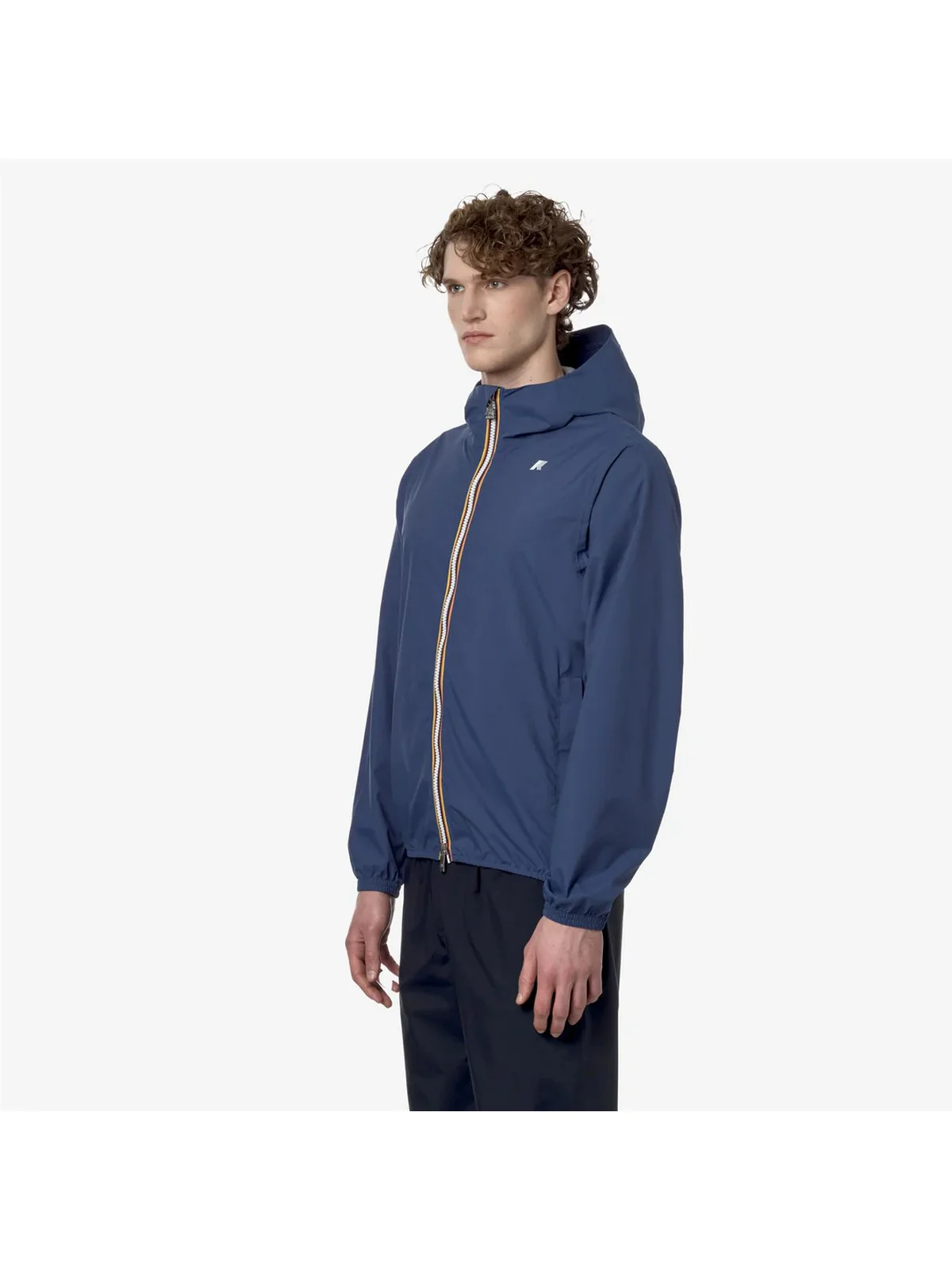 K-WAY Giubbino Uomo Jack Eco Stretch Dot K5127QW P35 Blu - Image 2