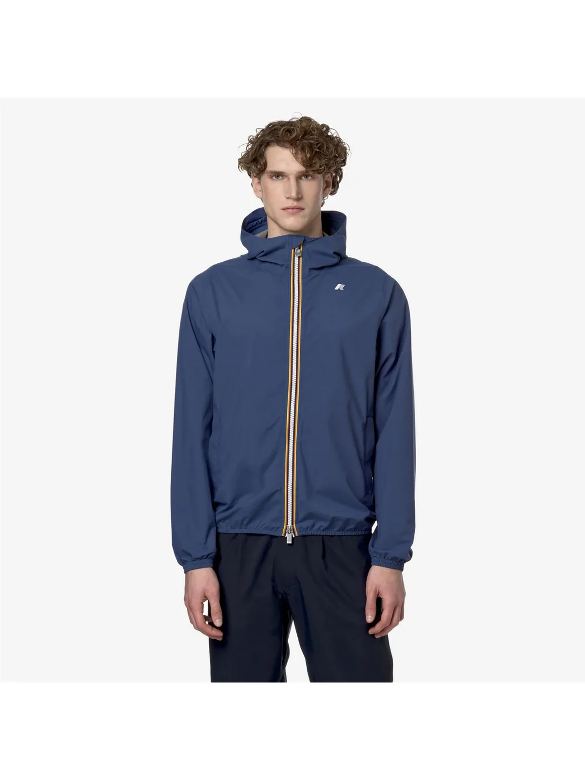 K-WAY Giubbino Uomo Jack Eco Stretch Dot K5127QW P35 Blu - Image 3
