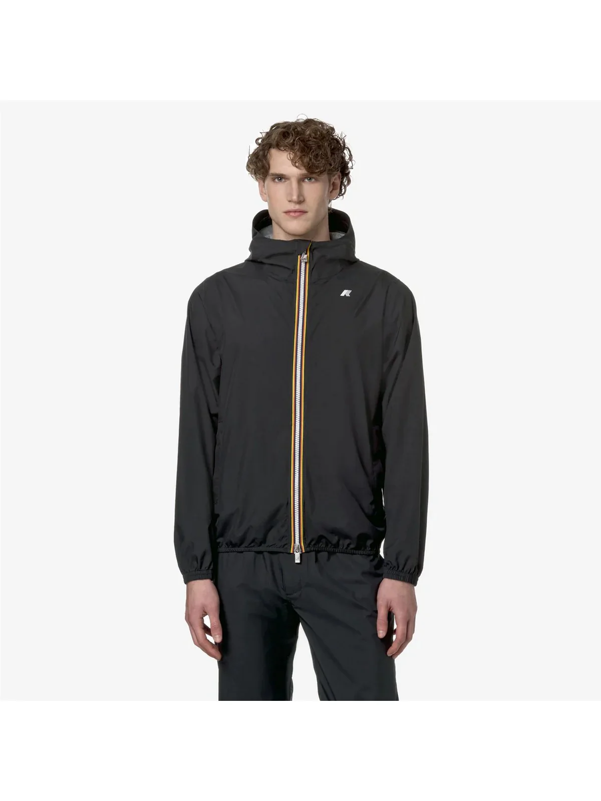 K-WAY Giubbino Uomo Jack Eco Stretch Dot K5127QW USY BLACK PURE - Image 2