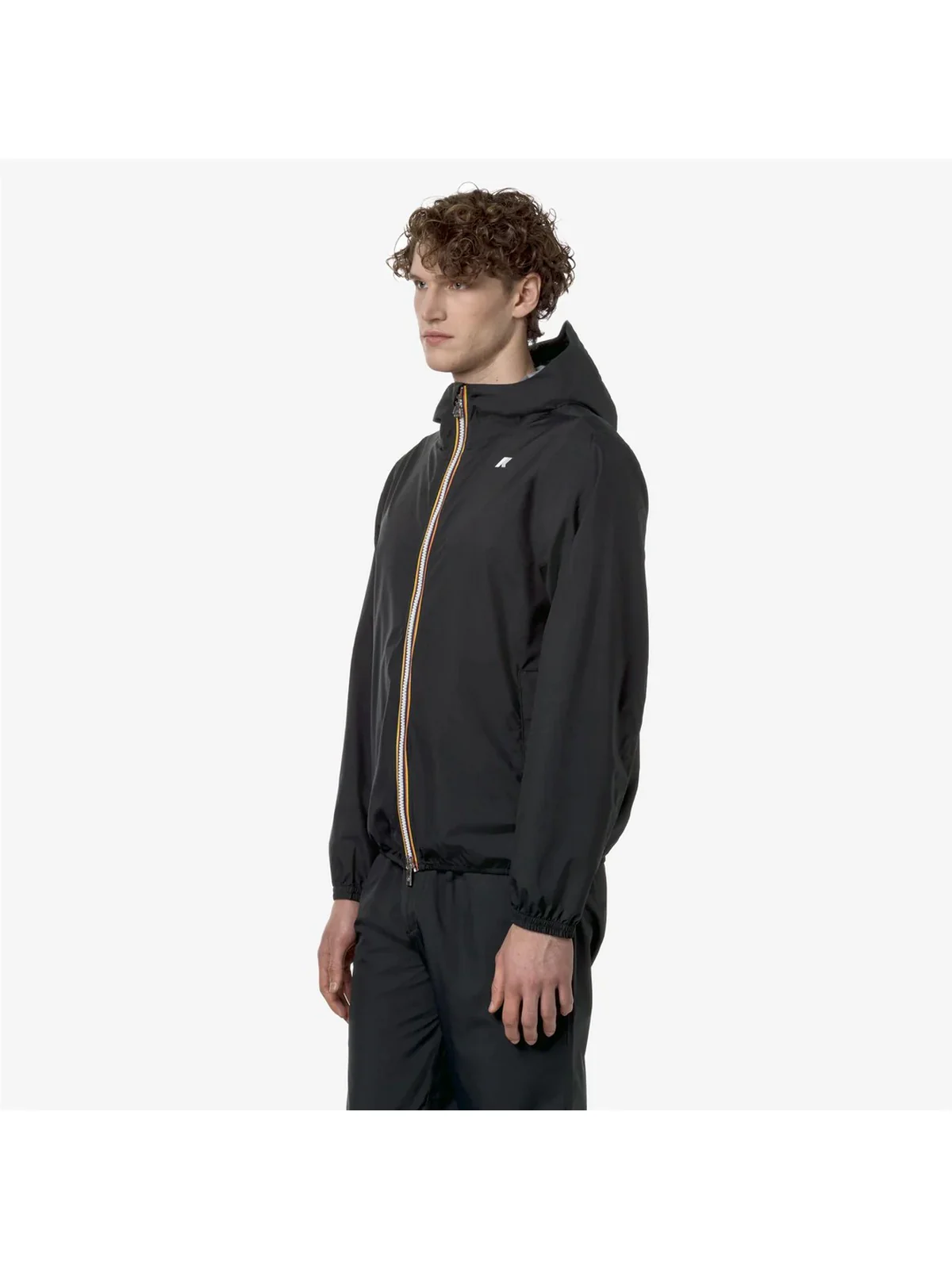 K-WAY Giubbino Uomo Jack Eco Stretch Dot K5127QW USY BLACK PURE - Image 3