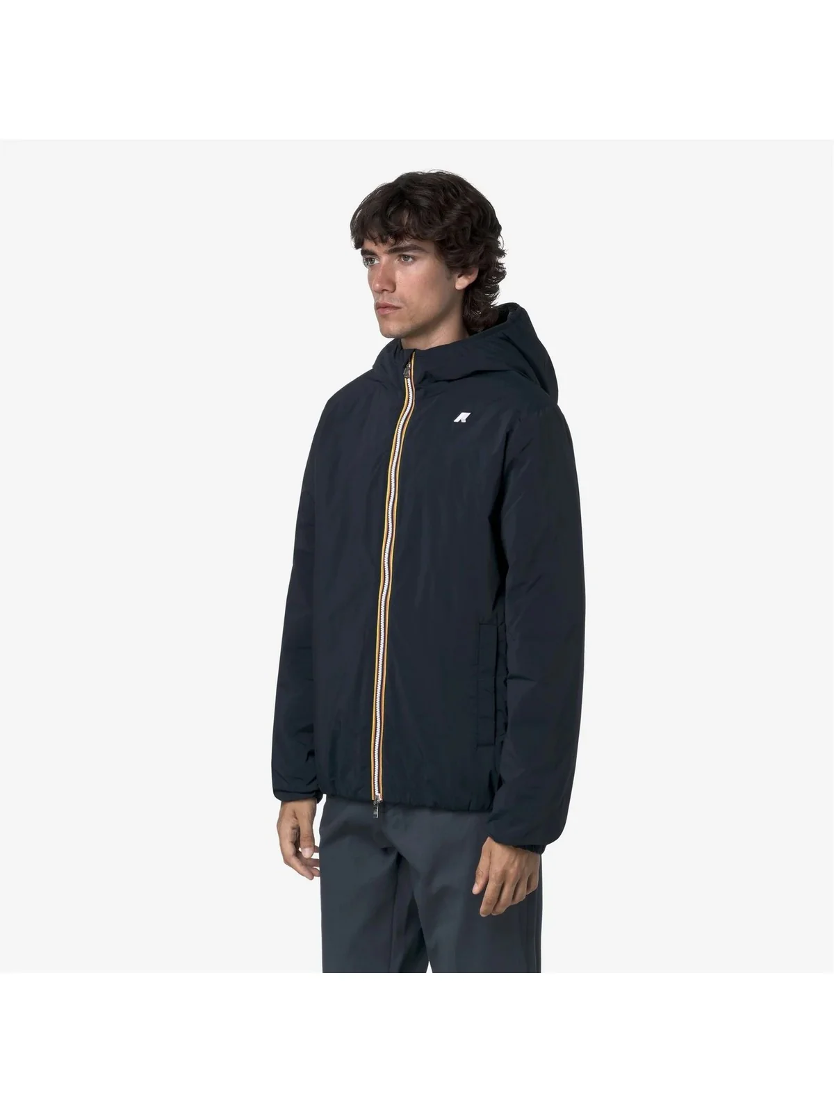 K-WAY Giubbino Uomo JACK PLAIN WARM K2136DW K89 BLUE DEPTH - Image 2