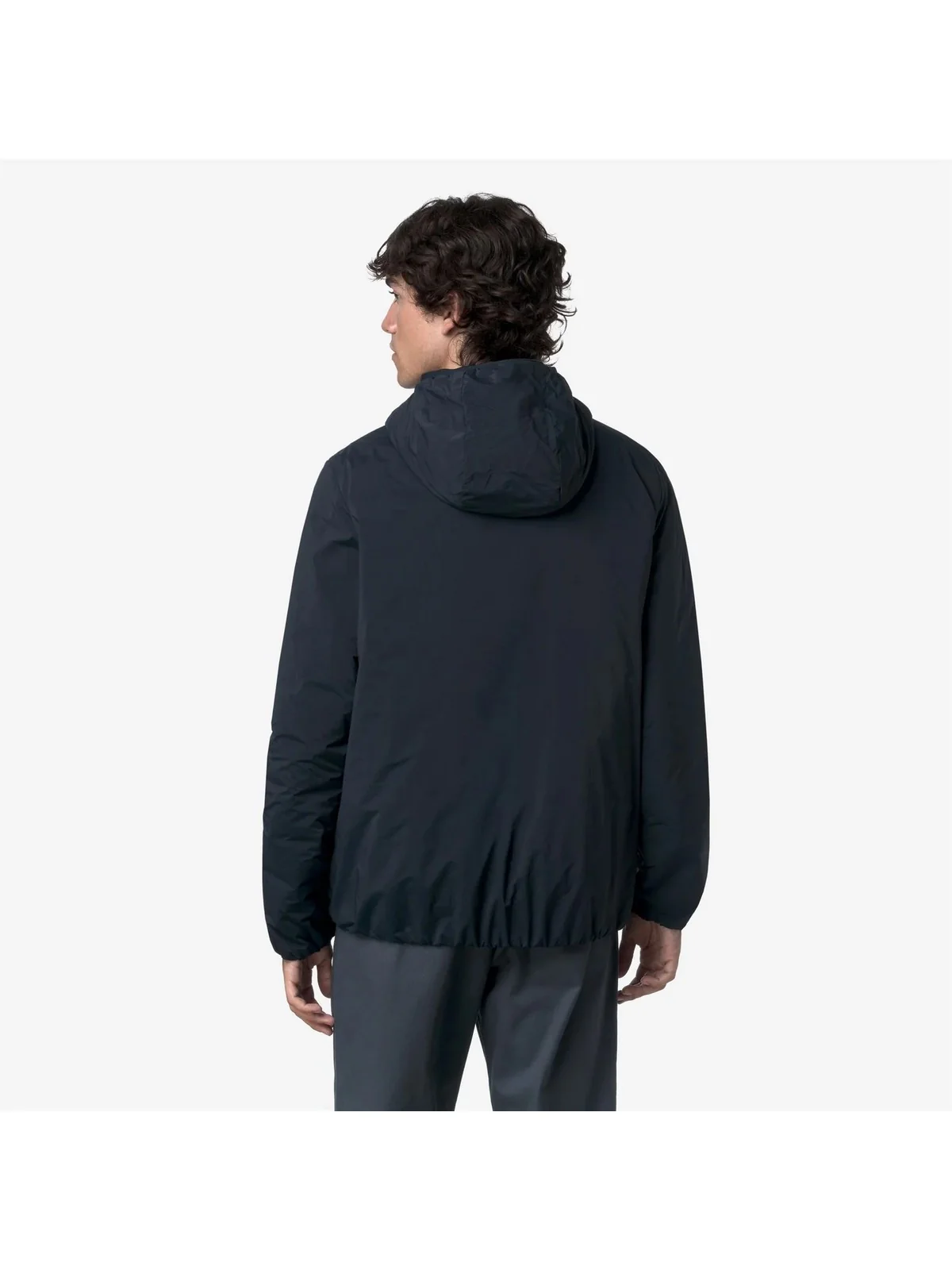 K-WAY Giubbino Uomo JACK PLAIN WARM K2136DW K89 BLUE DEPTH - Image 3