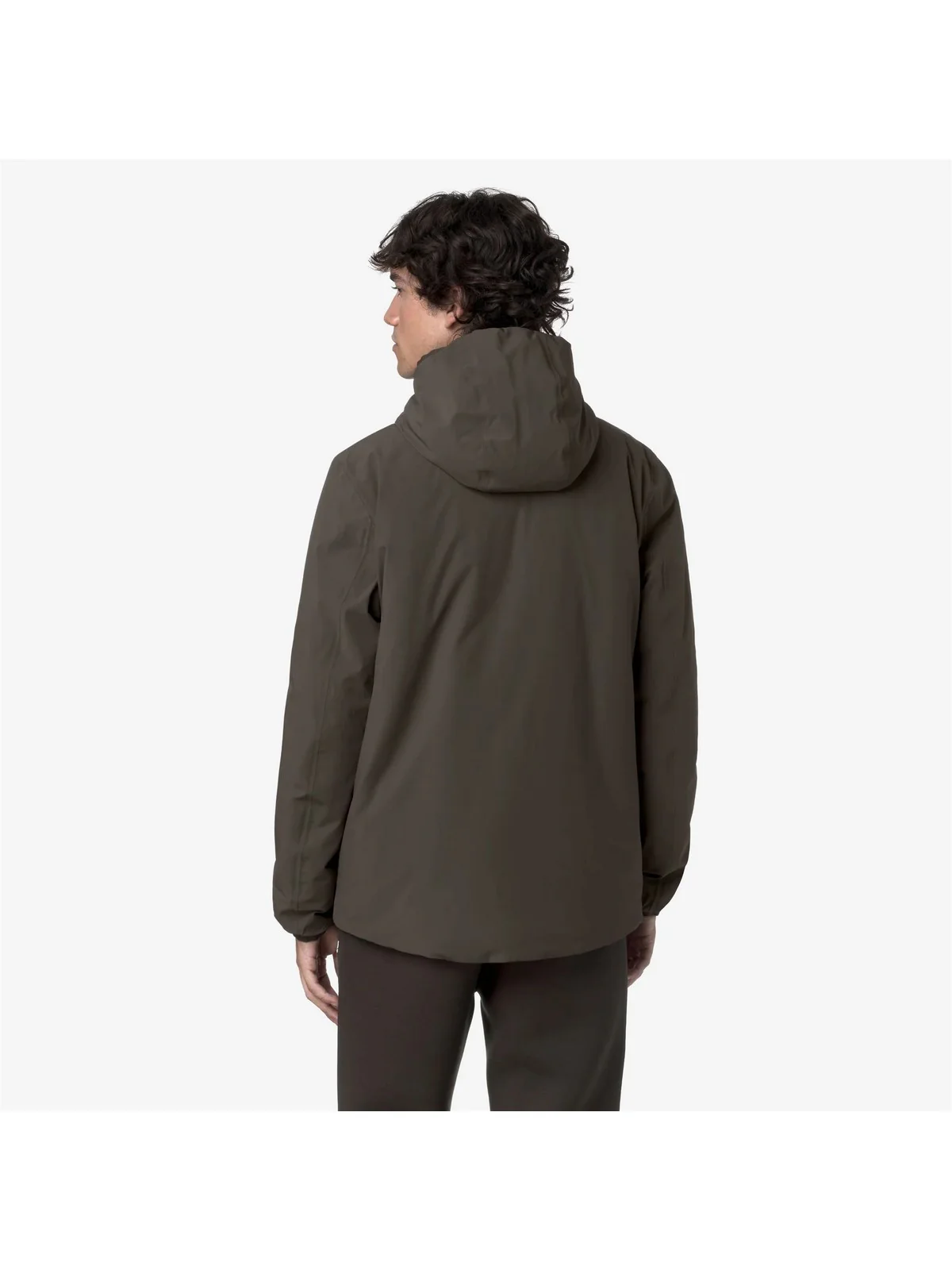 K-WAY Giubbino Uomo JACK ST WARM DOUBLE K6128VW B3A Black Olive - Blue D - Image 2