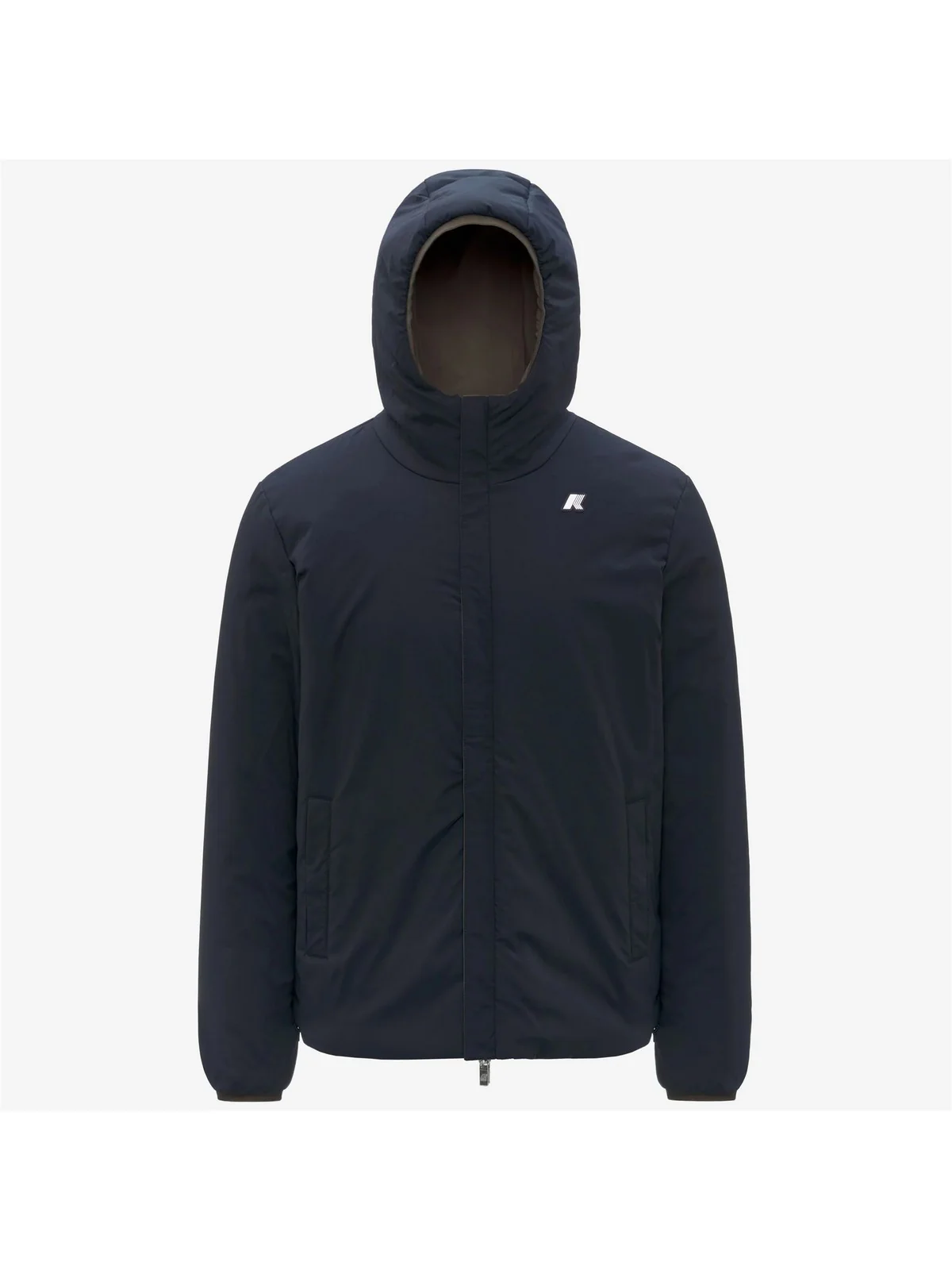 K-WAY Giubbino Uomo JACK ST WARM DOUBLE K6128VW B3A Black Olive - Blue D - Image 6