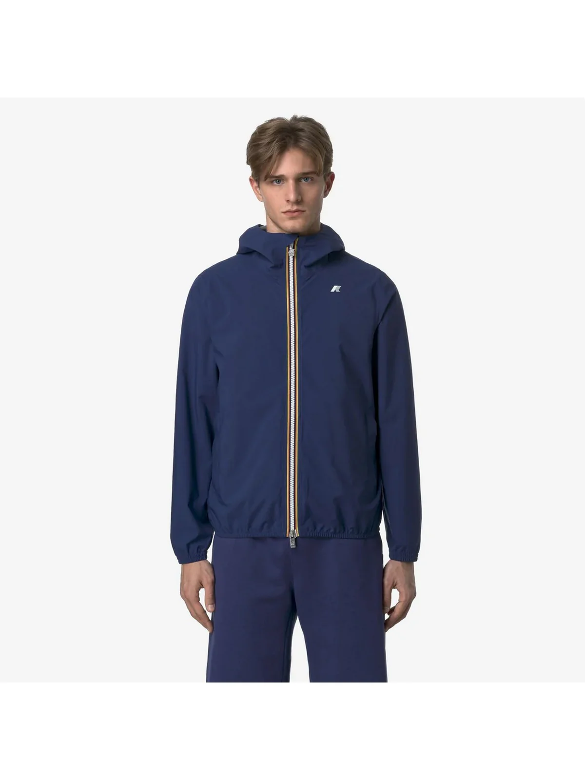 K-WAY Giubbino Uomo Jack stretch dot K5127QW 867 Blu - Image 2