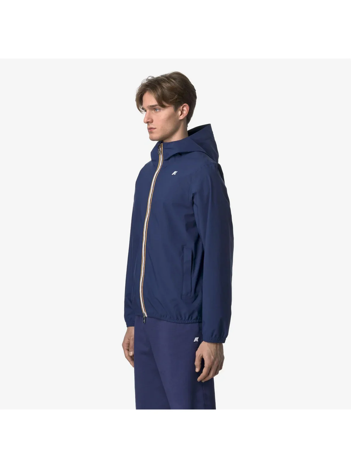 K-WAY Giubbino Uomo Jack stretch dot K5127QW 867 Blu - Image 4