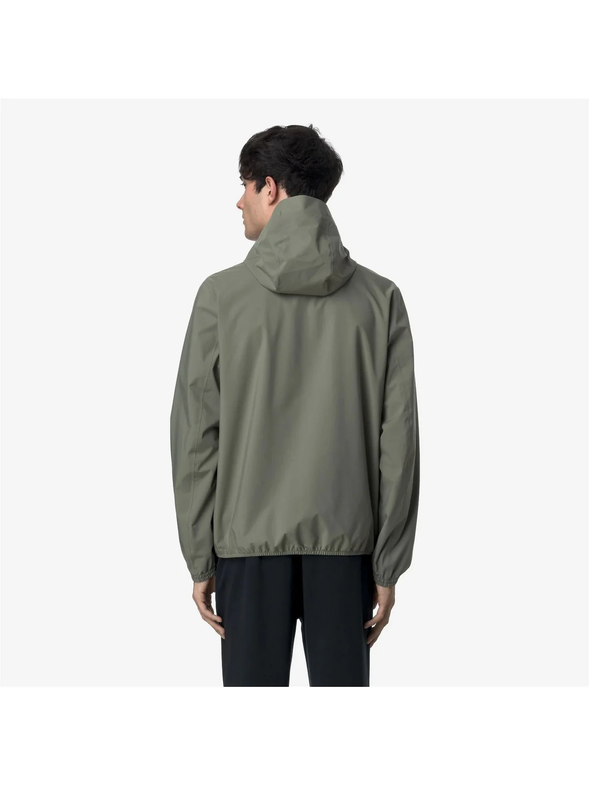 K-WAY Giubbino Uomo Jack stretch dot K5127QW V15 Green Lichen - Image 2