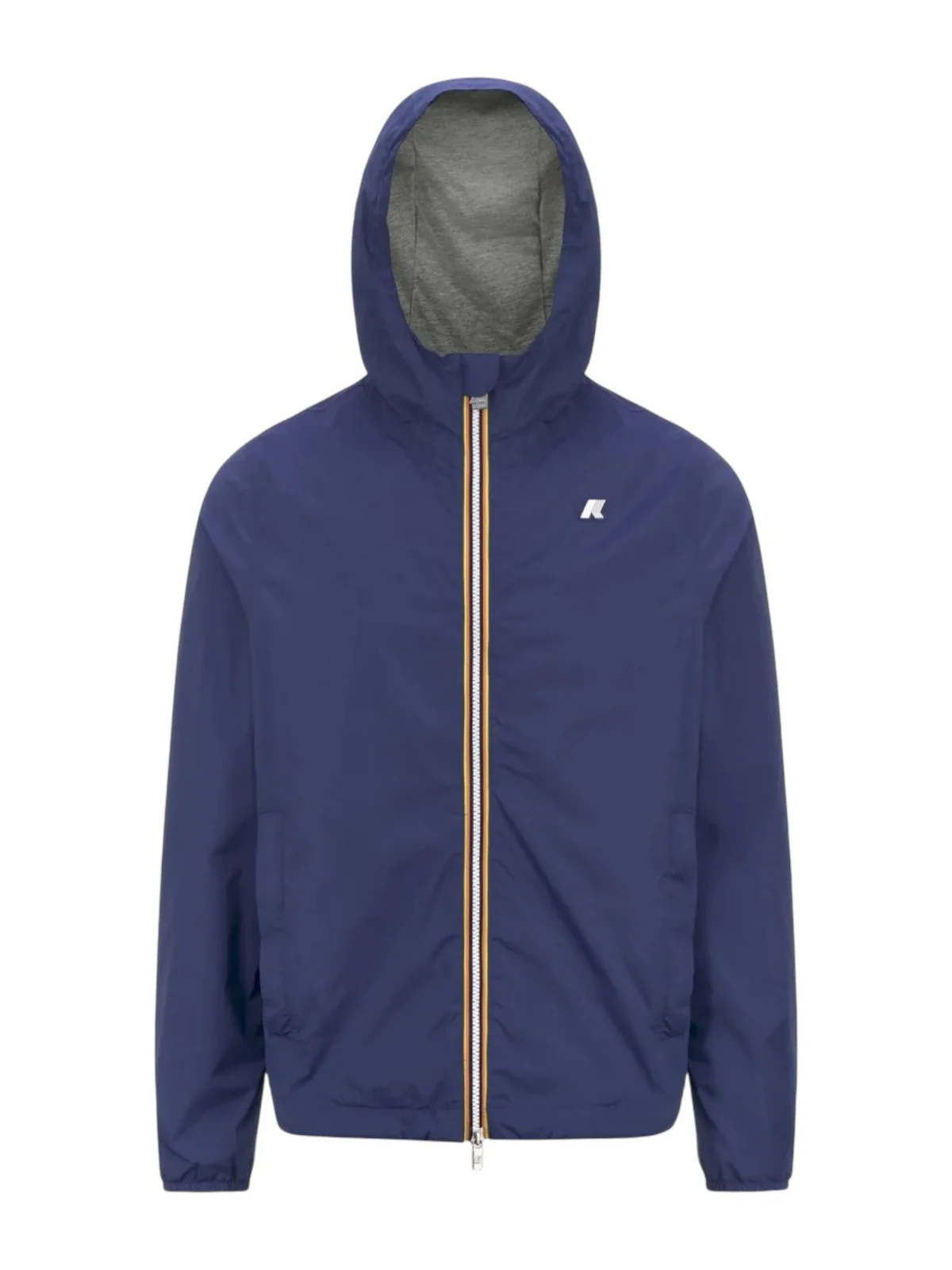 K-WAY Giubbino Uomo Jack stretch nylon jersey K3123UW 867 Blu