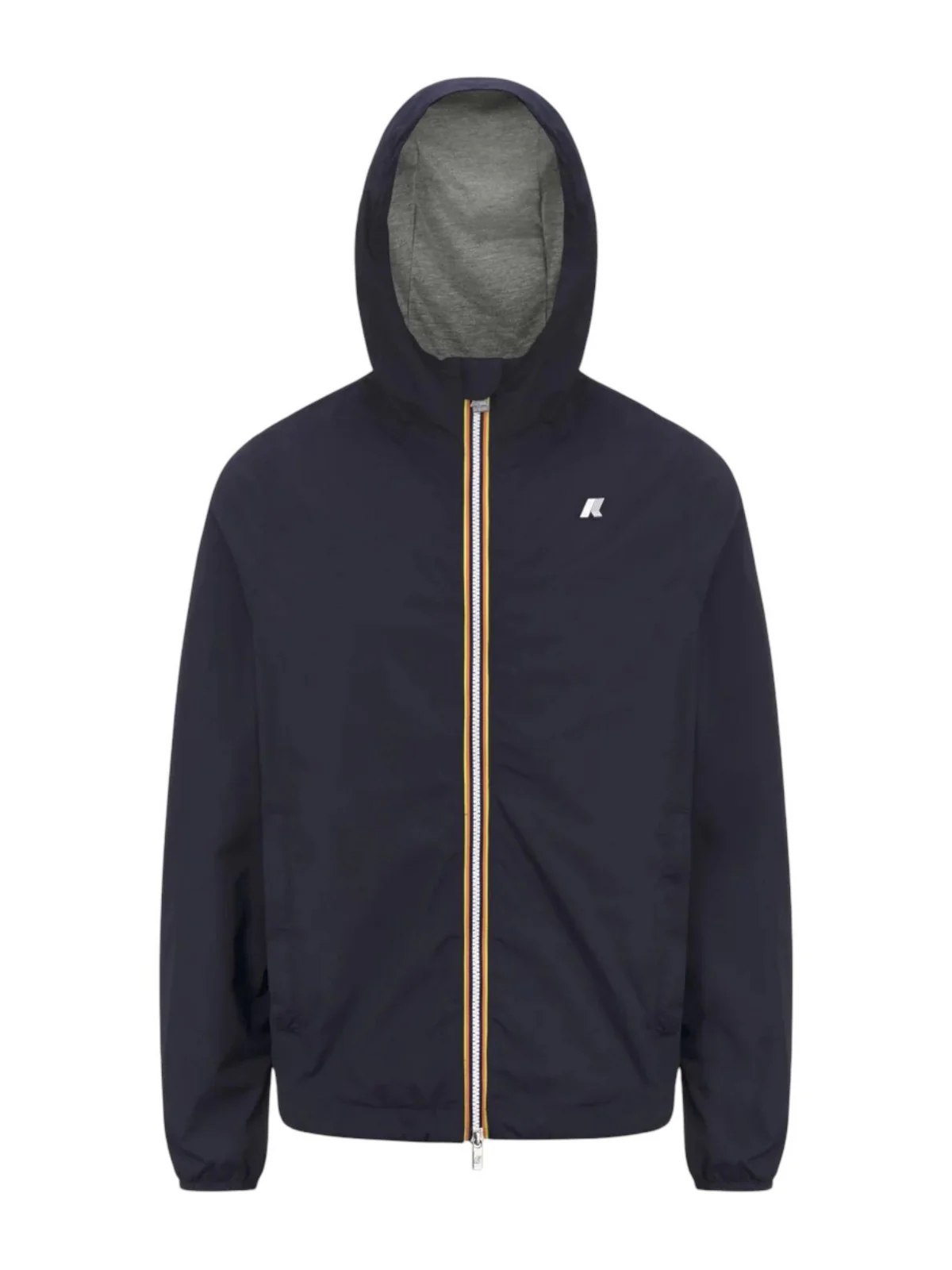 K-WAY Giubbino Uomo Jack stretch nylon jersey K3123UW K89 BLUE DEPTH