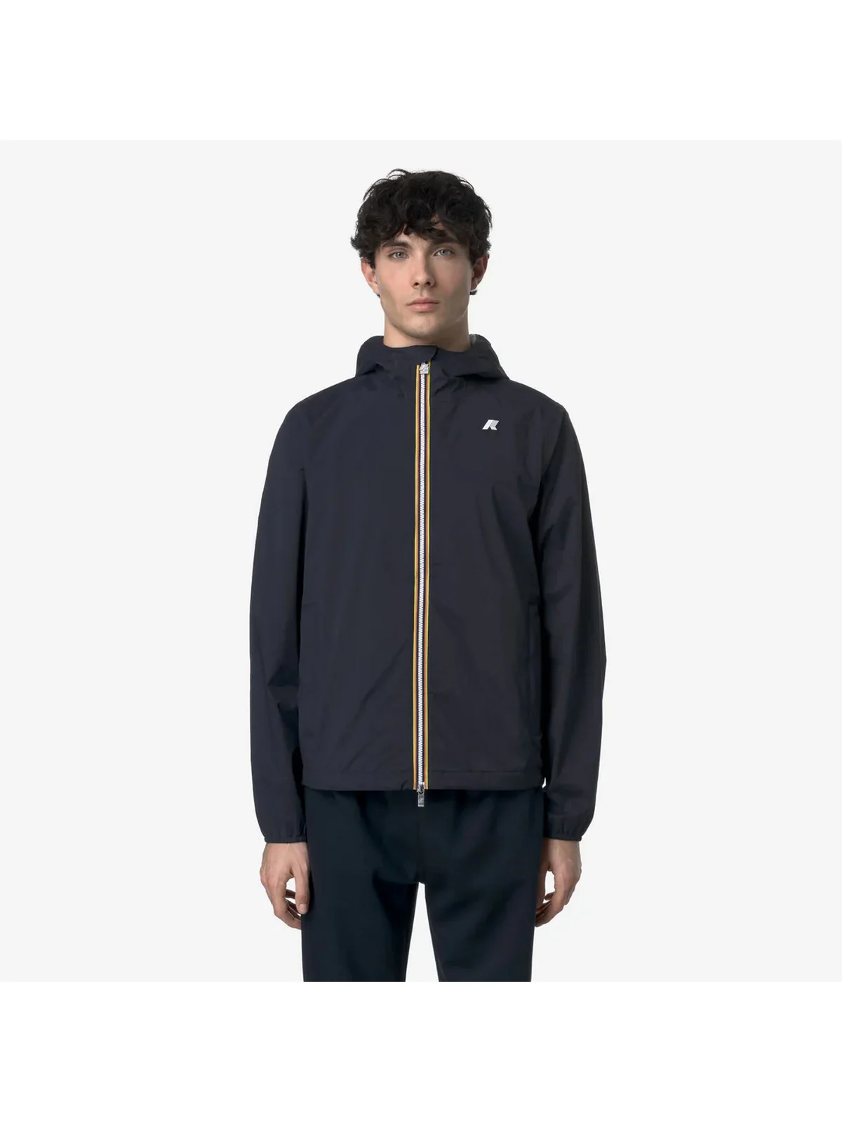 K-WAY Giubbino Uomo Jack stretch nylon jersey K3123UW K89 BLUE DEPTH - Image 4