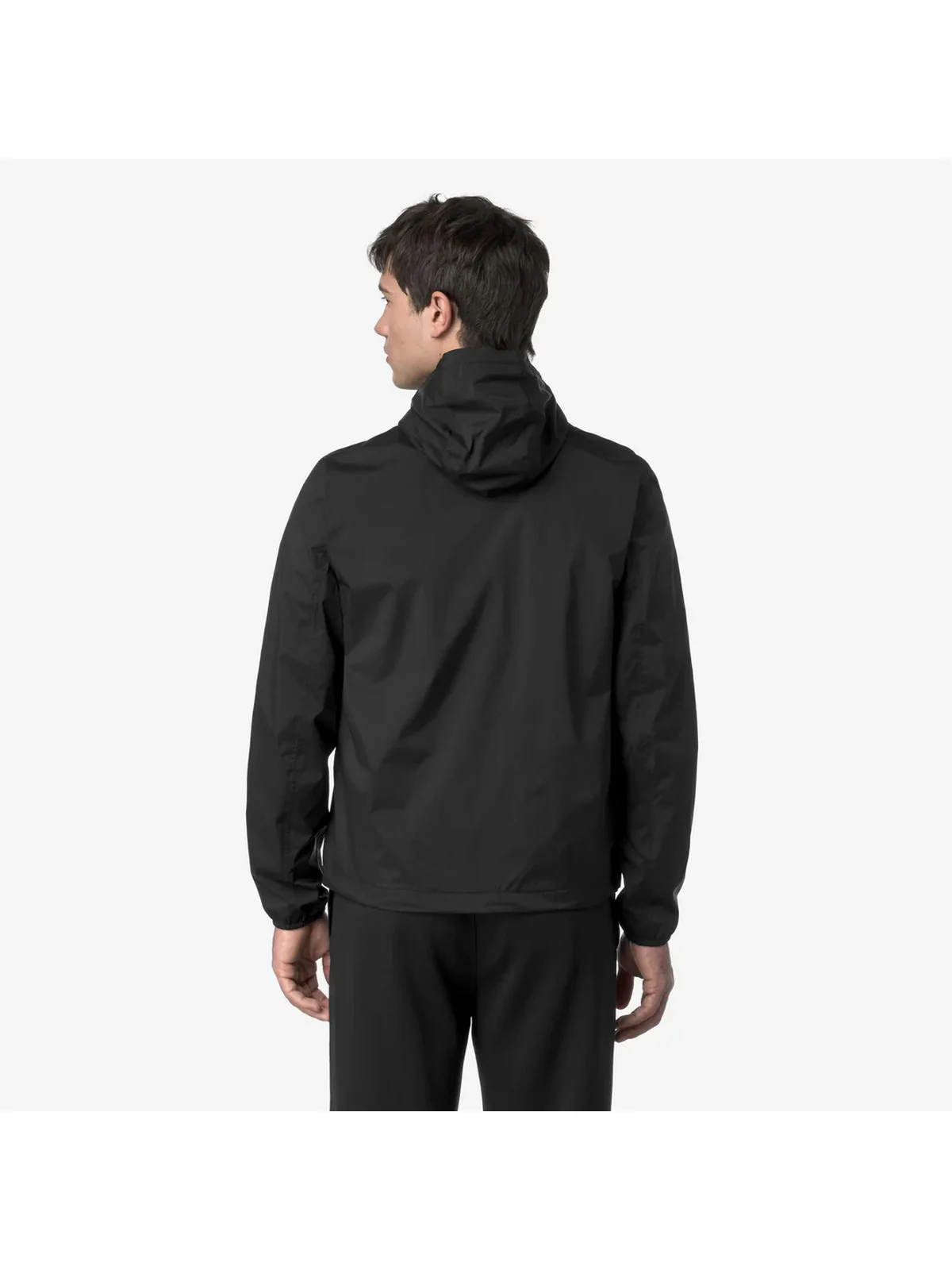 K-WAY Giubbino Uomo Jack stretch nylon jersey K3123UW USY BLACK PURE - Image 3