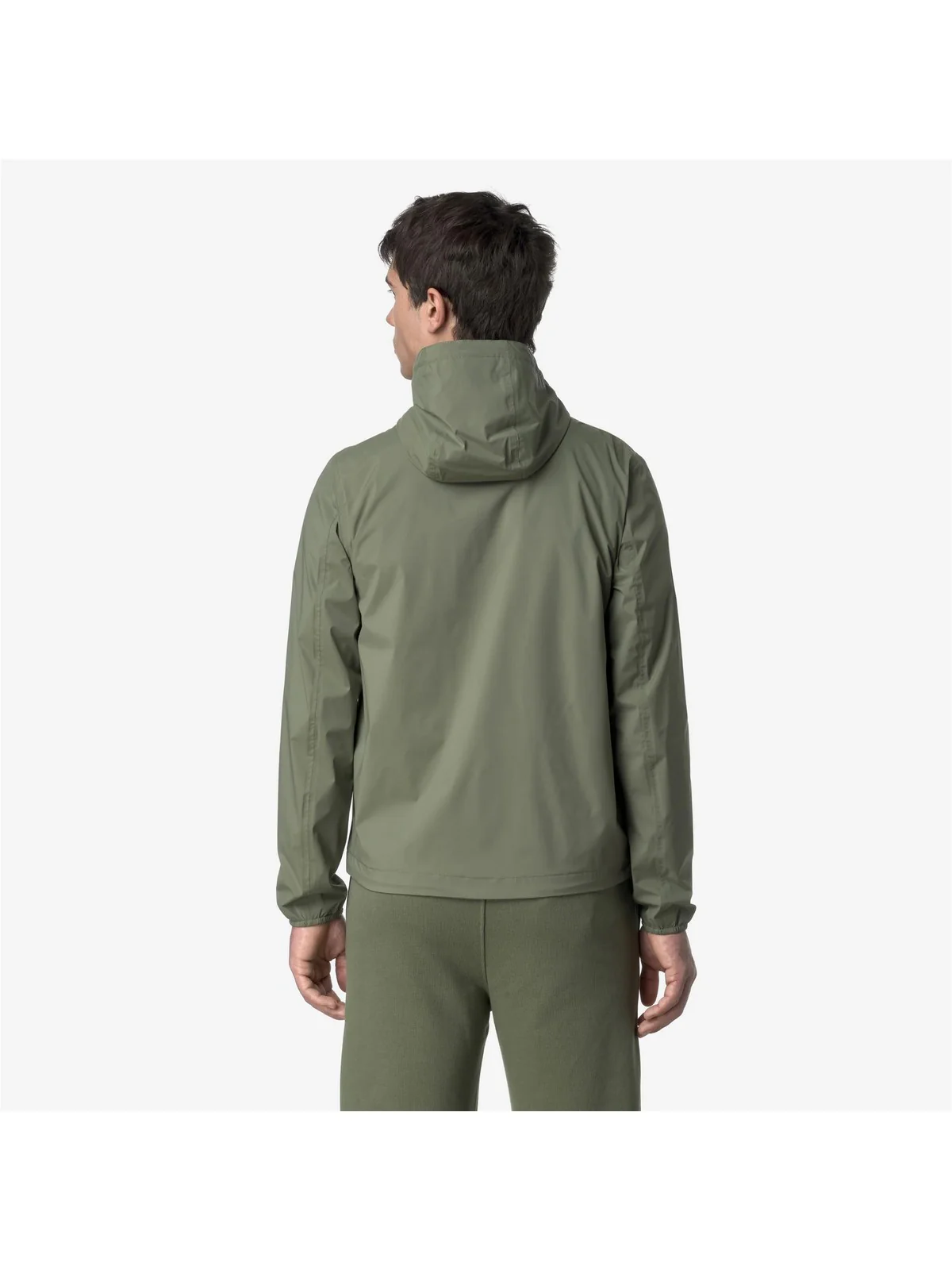 K-WAY Giubbino Uomo Jack  Stretch Nylon Jersey K3123UW V15 Green Lichen - Image 2