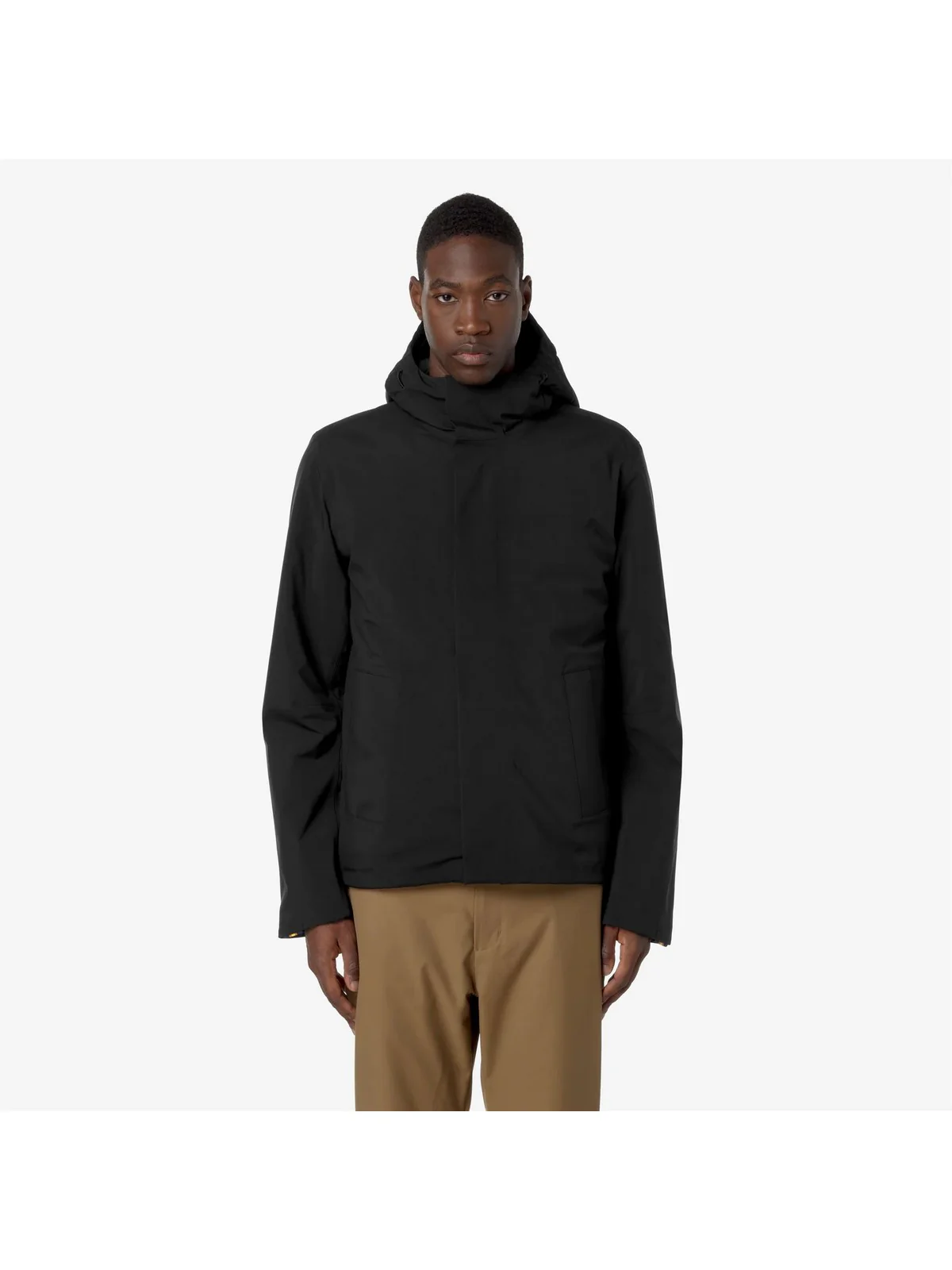 K-WAY Giubbino Uomo JACKEN BONDED PADDED K7132BW AT0 BLACK PURE - Image 2