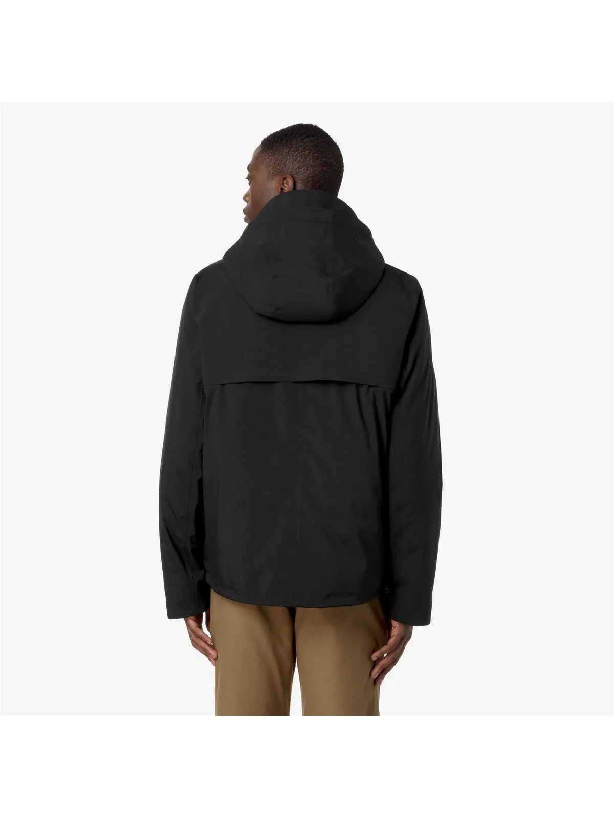 K-WAY Giubbino Uomo JACKEN BONDED PADDED K7132BW AT0 BLACK PURE - Image 3