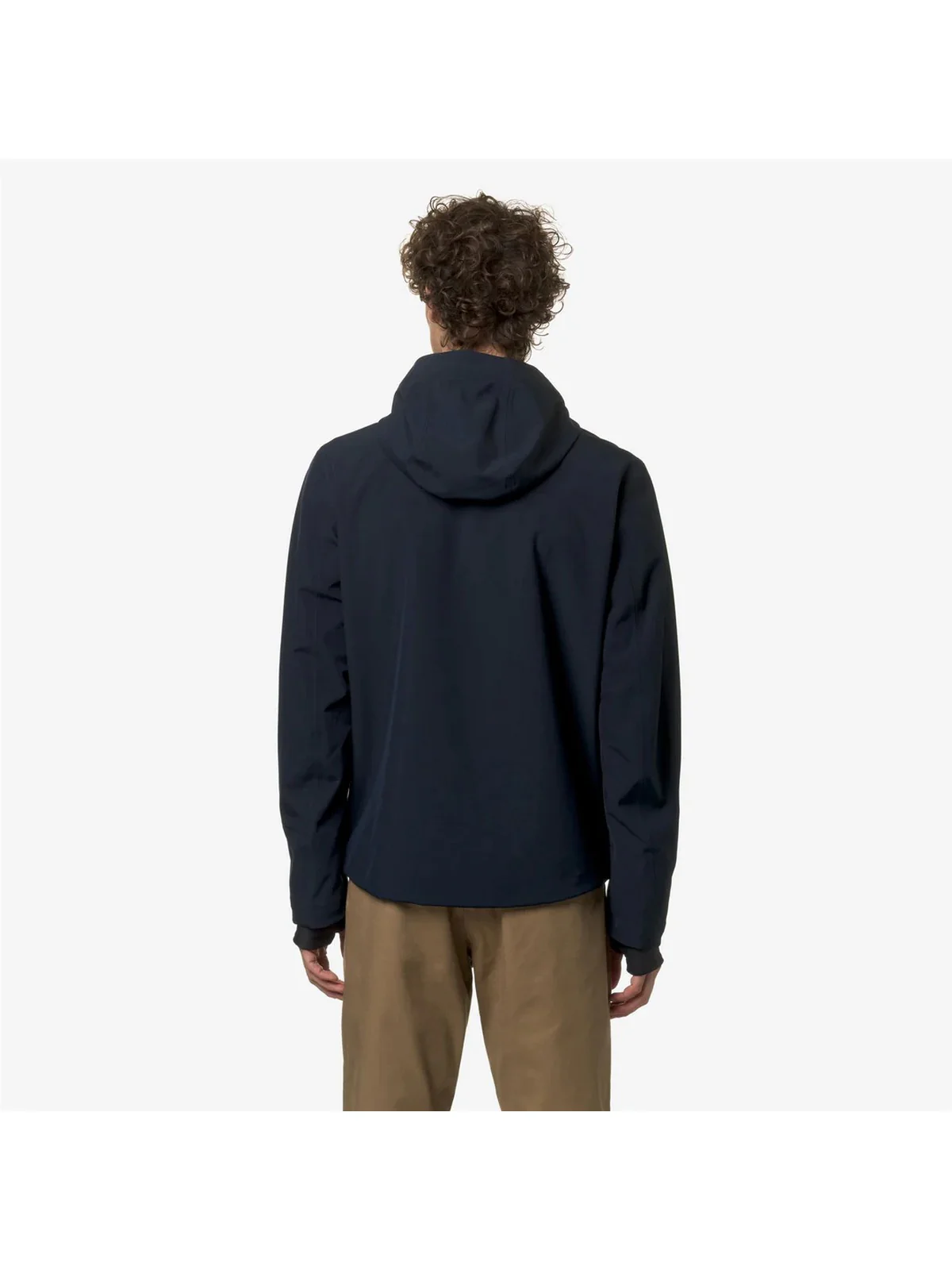 K-WAY Giubbino Uomo Jacko Bonded Jersey V K5123GW K89 Blu - Image 5