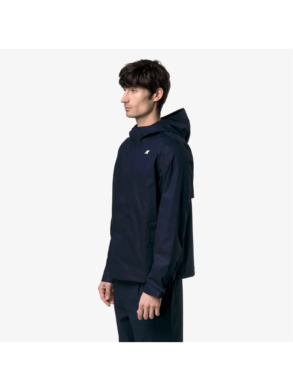 K-WAY Giubbino Uomo JACKO COTTON 3LAYERS K21344W K89 BLUE DEPTH - Image 3