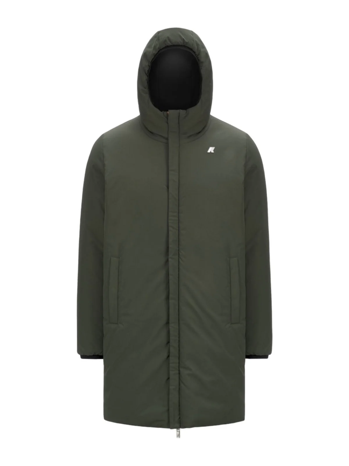 K-WAY Giubbino Uomo JACOB ST WARM DOUBLE K6128WW AH3 BLACK PURE - GREEN B - Image 2