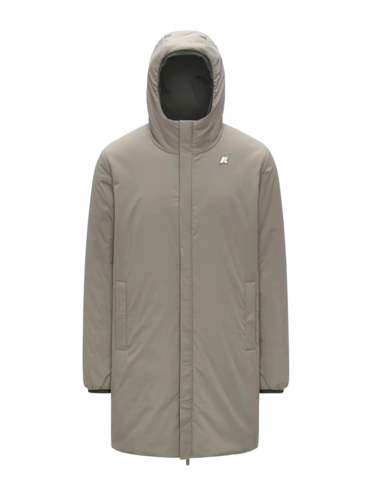K-WAY Giubbino Uomo JACOB ST WARM DOUBLE K6128WW B2P GREEN BLACKISH  - Gr - Image 2