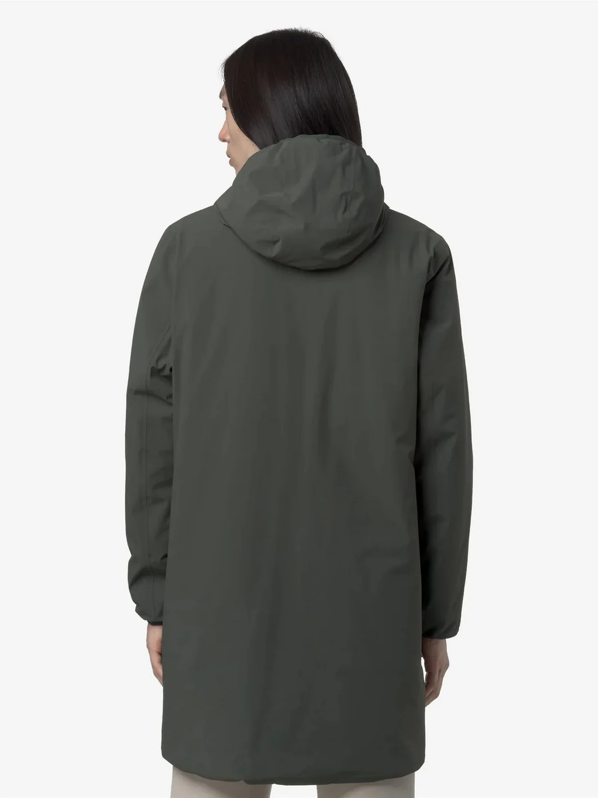 K-WAY Giubbino Uomo JACOB ST WARM DOUBLE K6128WW B2P GREEN BLACKISH  - Gr - Image 3