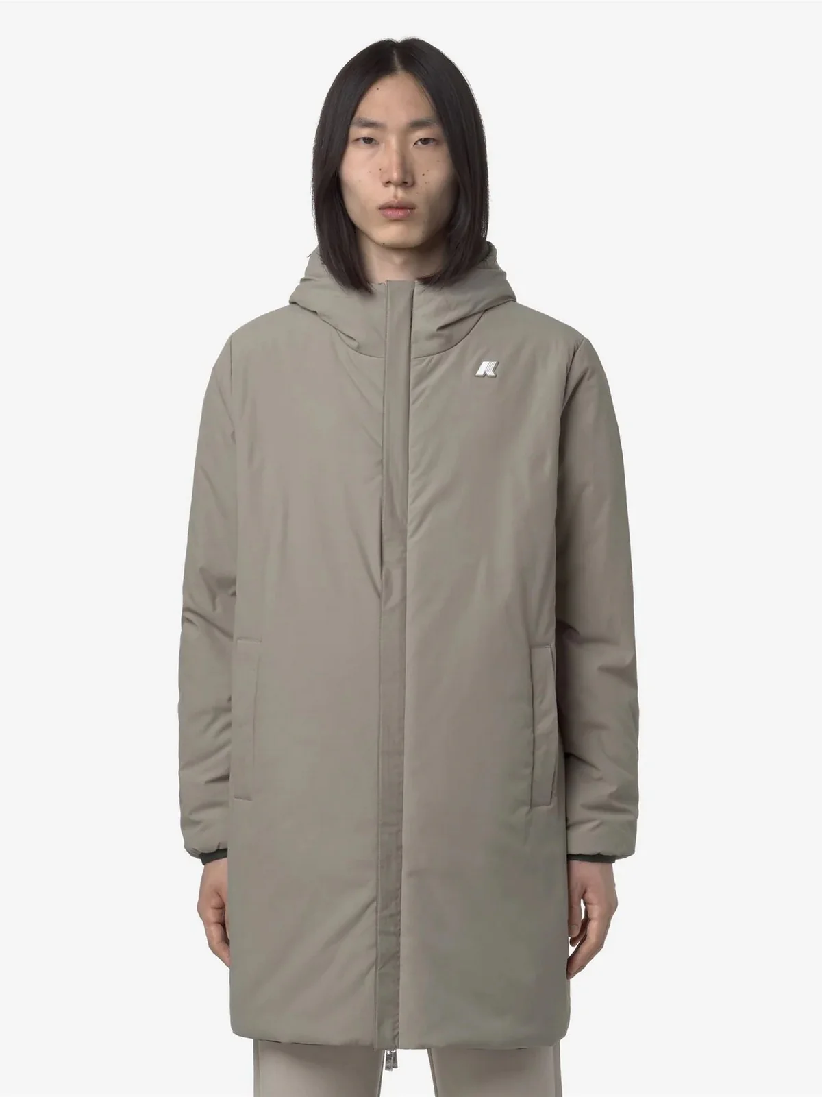 K-WAY Giubbino Uomo JACOB ST WARM DOUBLE K6128WW B2P GREEN BLACKISH  - Gr - Image 6
