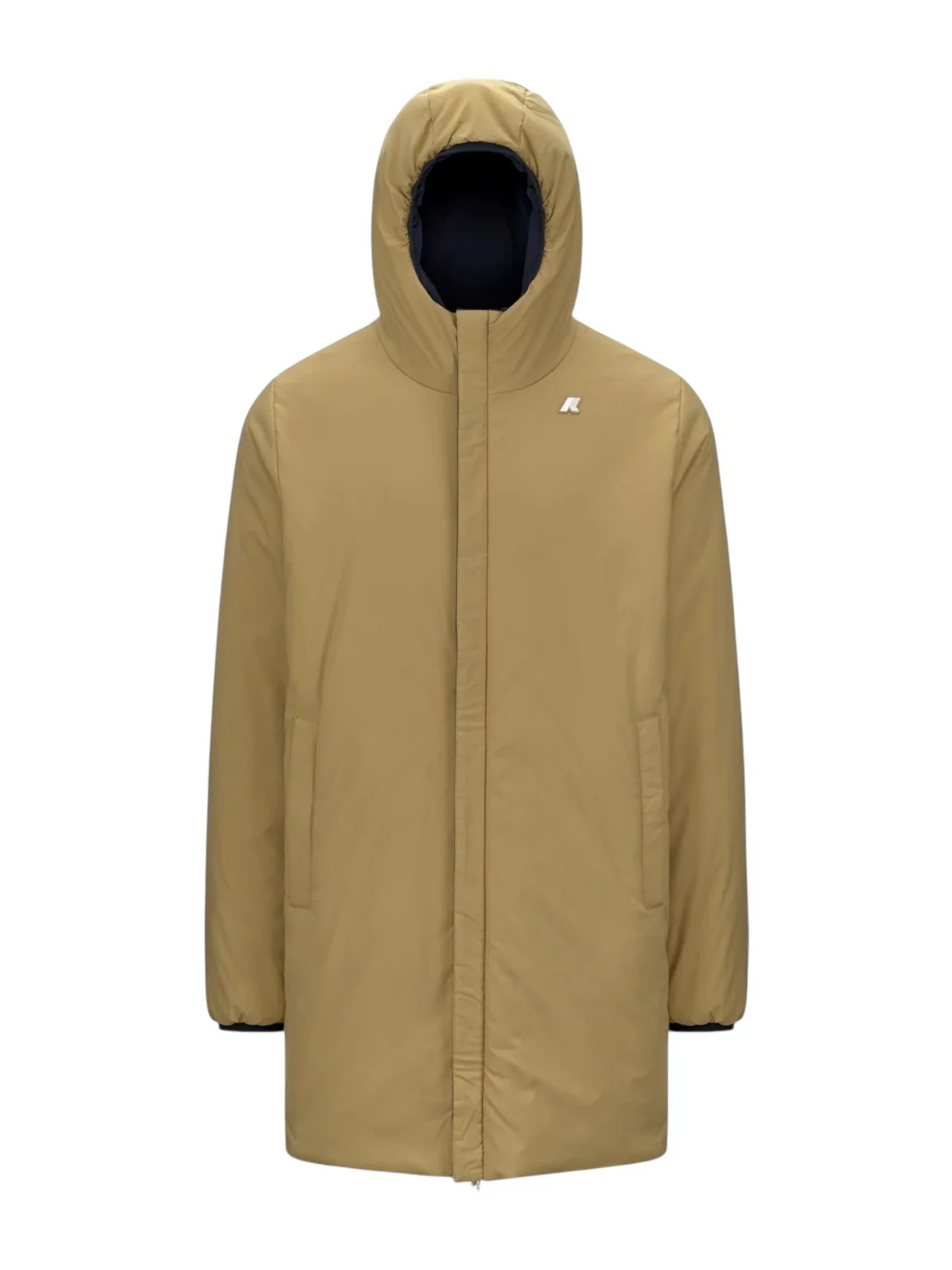 K-WAY Giubbino Uomo JACOB ST WARM DOUBLE K6128WW B2R Blue Depth - Beige S - Image 2