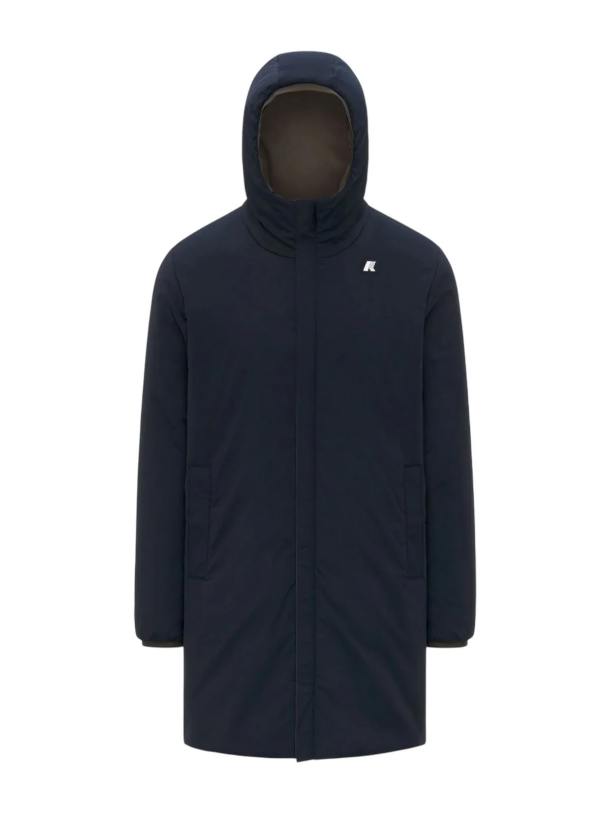 K-WAY Giubbino Uomo JACOB ST WARM DOUBLE K6128WW B3A Black Olive - Blue D - Image 2