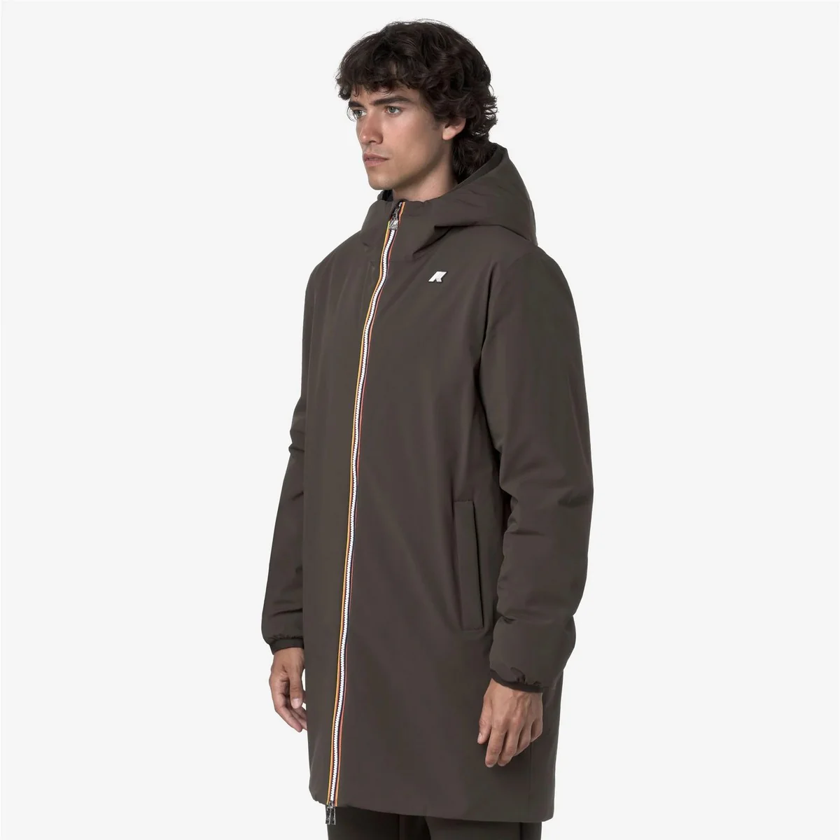K-WAY Giubbino Uomo JACOB ST WARM DOUBLE K6128WW B3A Black Olive - Blue D - Image 4