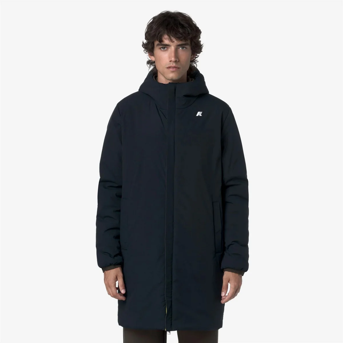 K-WAY Giubbino Uomo JACOB ST WARM DOUBLE K6128WW B3A Black Olive - Blue D - Image 6