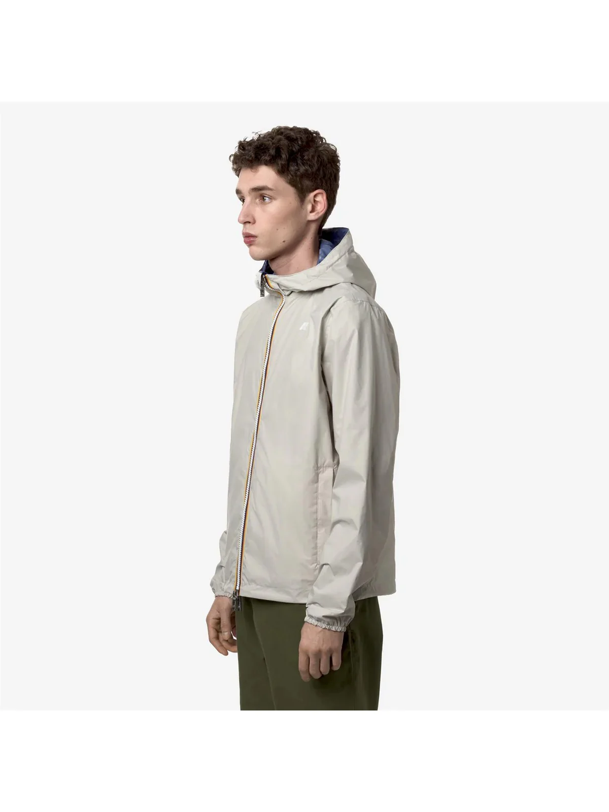 K-WAY Giubbino Uomo Jake Eco Plus Double K2124EW ANF Beige - Image 6