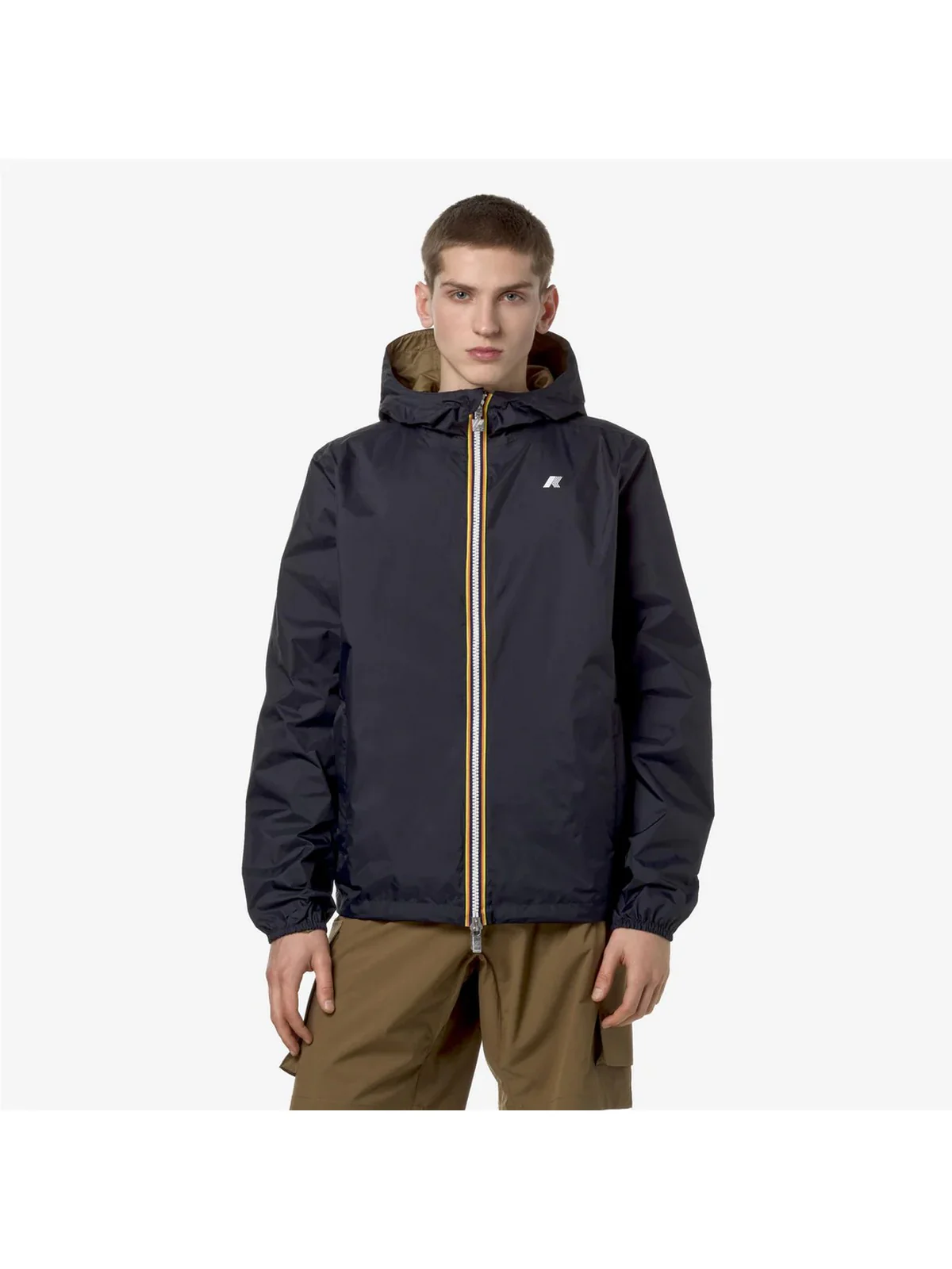 K-WAY Giubbino Uomo Jake Eco Plus Double K2124EW AOC Blu - Image 4