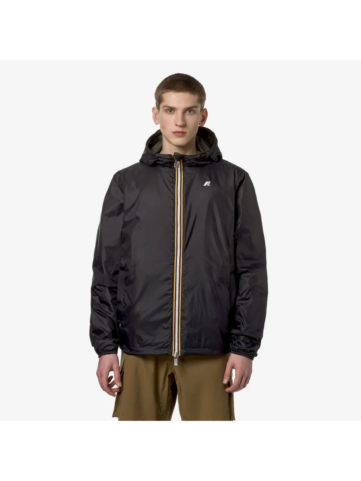 K-WAY Giubbino Uomo JAKE PLUS.2 DOUBLE K2124EW AGQ Verde - Image 4