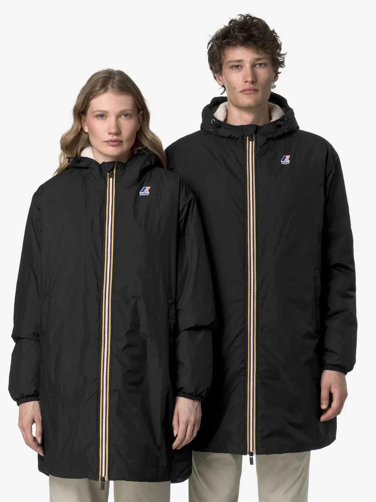 K-WAY Giubbino Uomo LE VRAI 4.0 EIFFEL EAST ORSETT K21516W USY BLACK PURE - Image 5