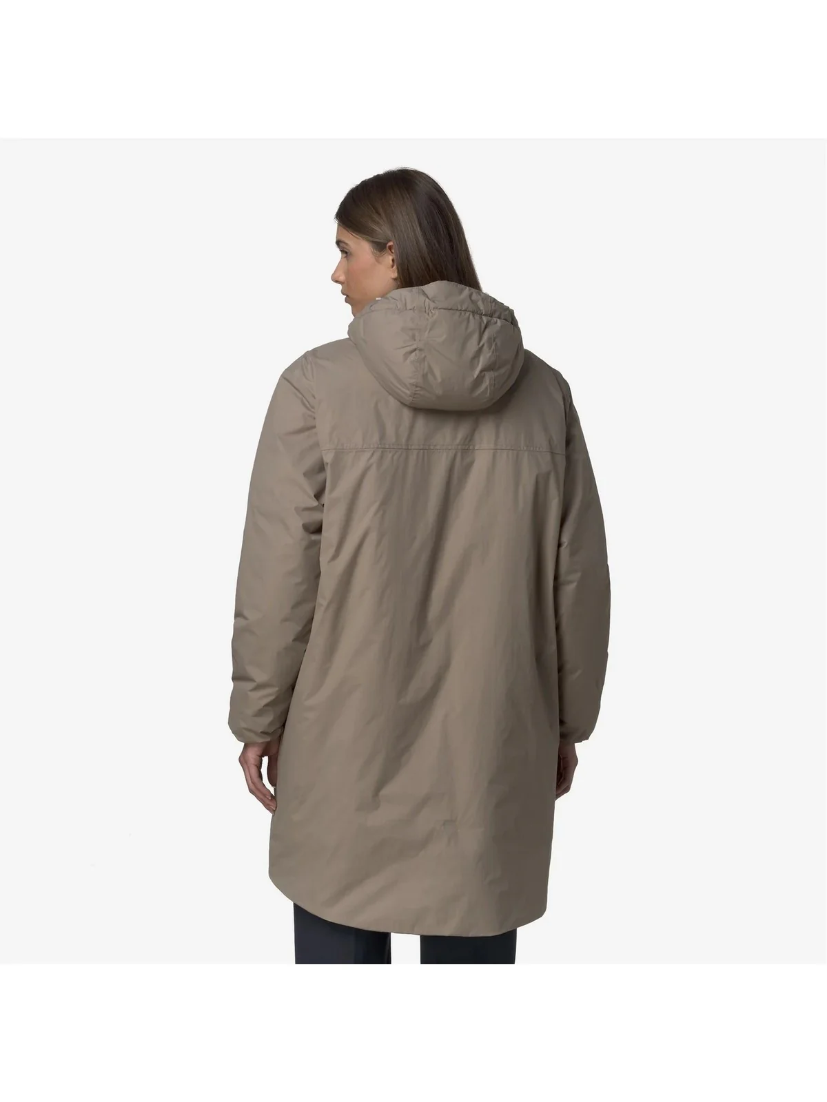 K-WAY Giubbino Uomo LE VRAI 4.0 EIFFEL EAST ORSETT K21516W WG9 BEIGE TAUPE - Image 2