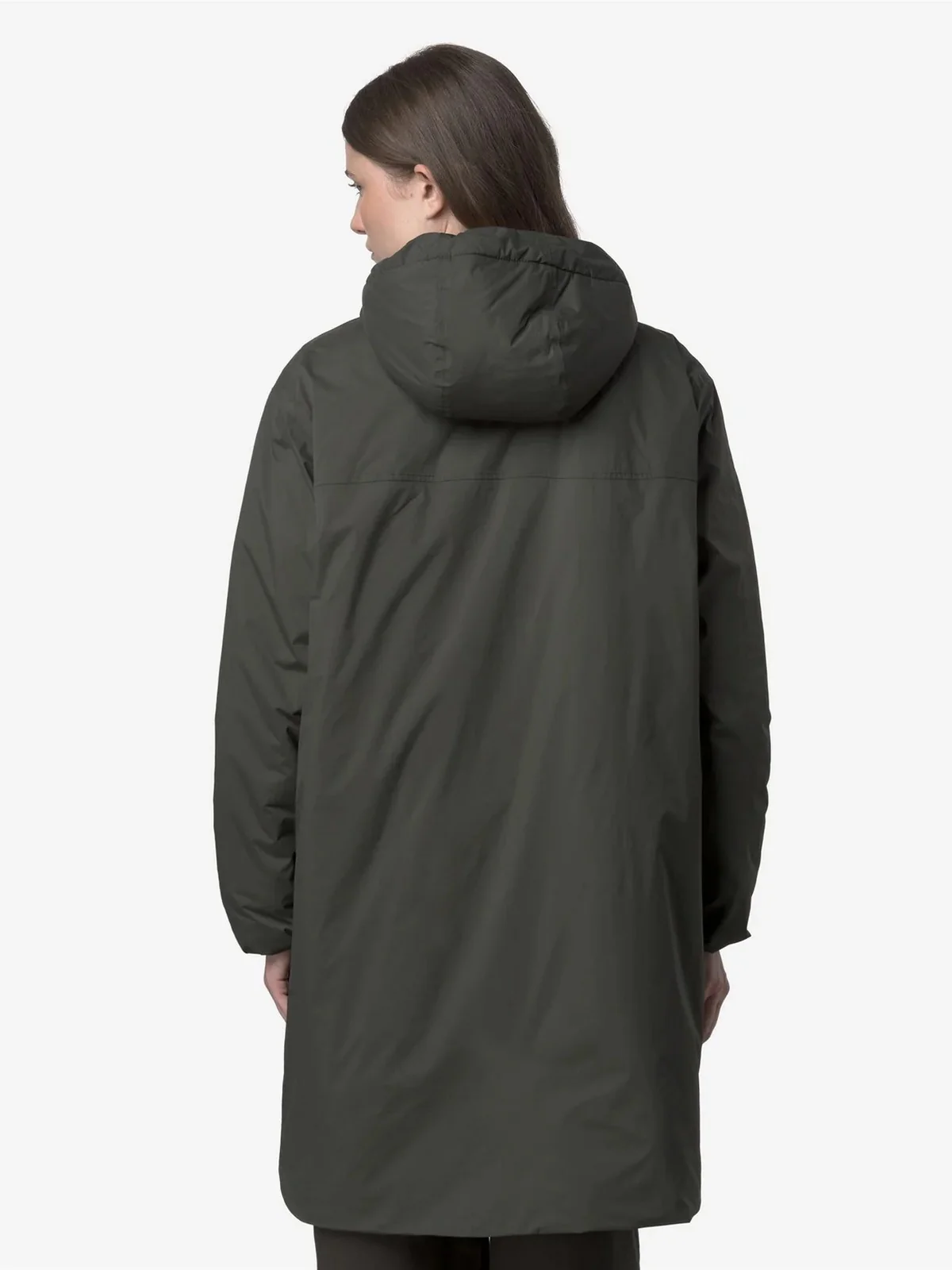 K-WAY Giubbino Uomo LE VRAI 4.0 EIFFEL EAST ORSETT K21516W WMR GREEN BLACKISH - Image 2