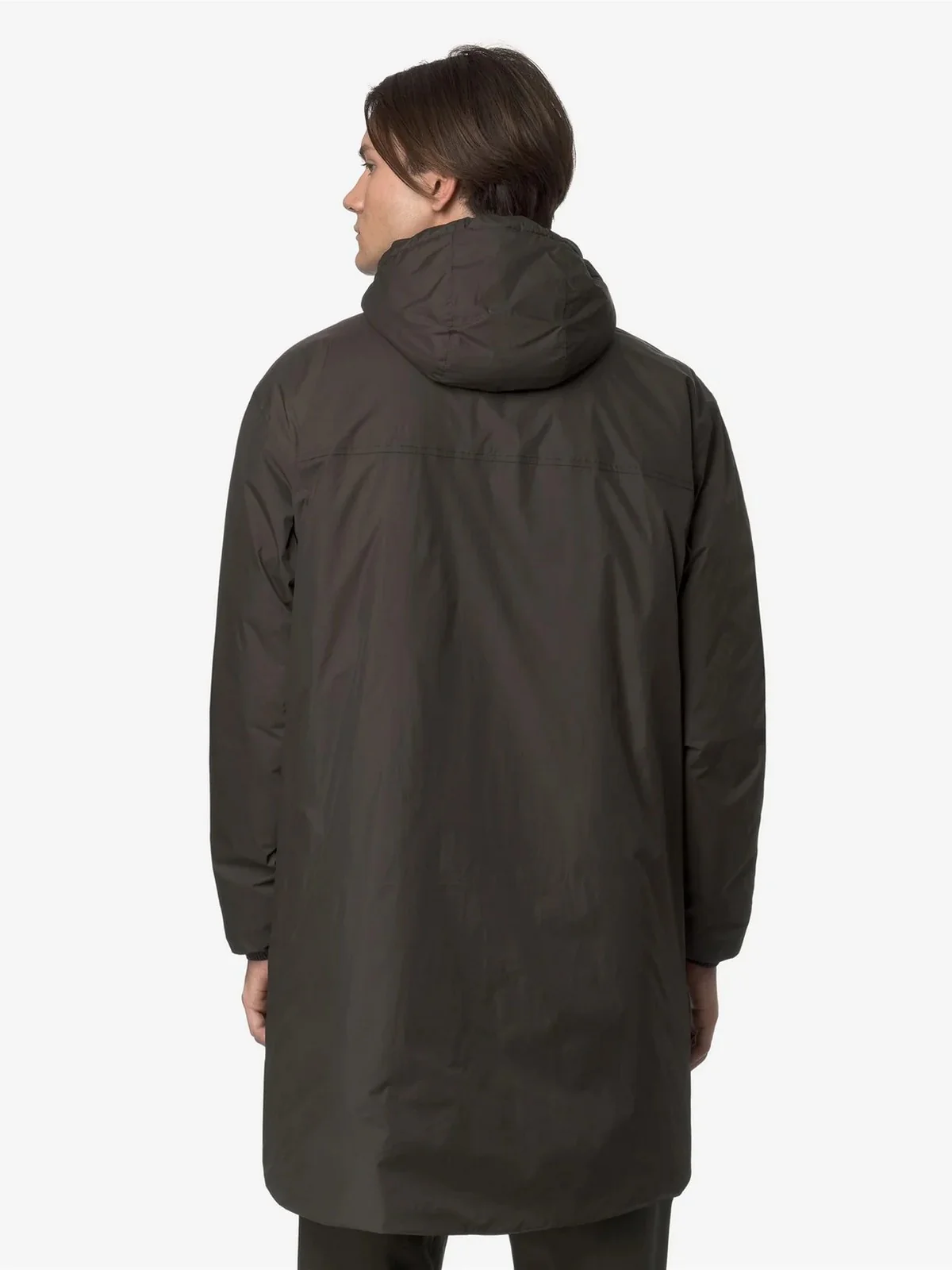 K-WAY Giubbino Uomo LE VRAI 4.0 EIFFEL EAST ORSETT K21516W XRG Black Olive - Image 2