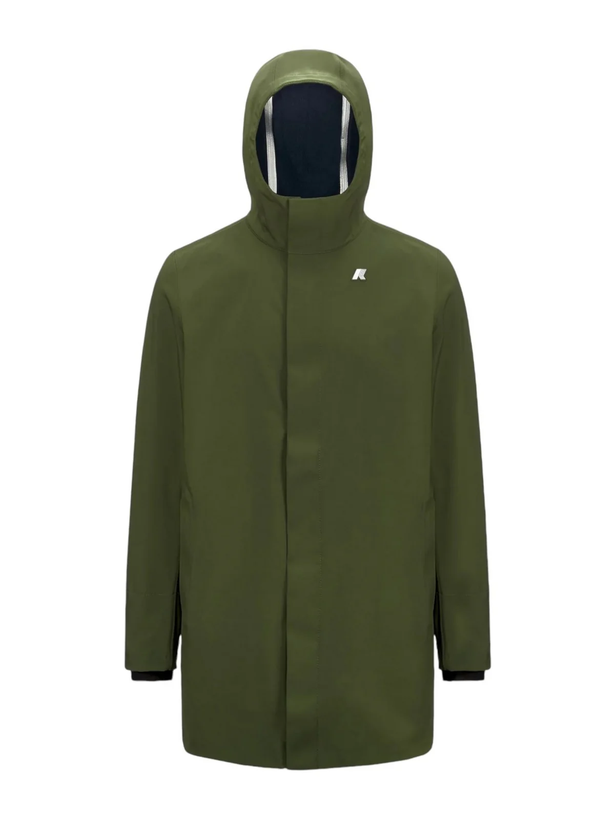 K-WAY Giubbino Uomo Marlyn bonded K7126UW AS9 Verde - Image 7