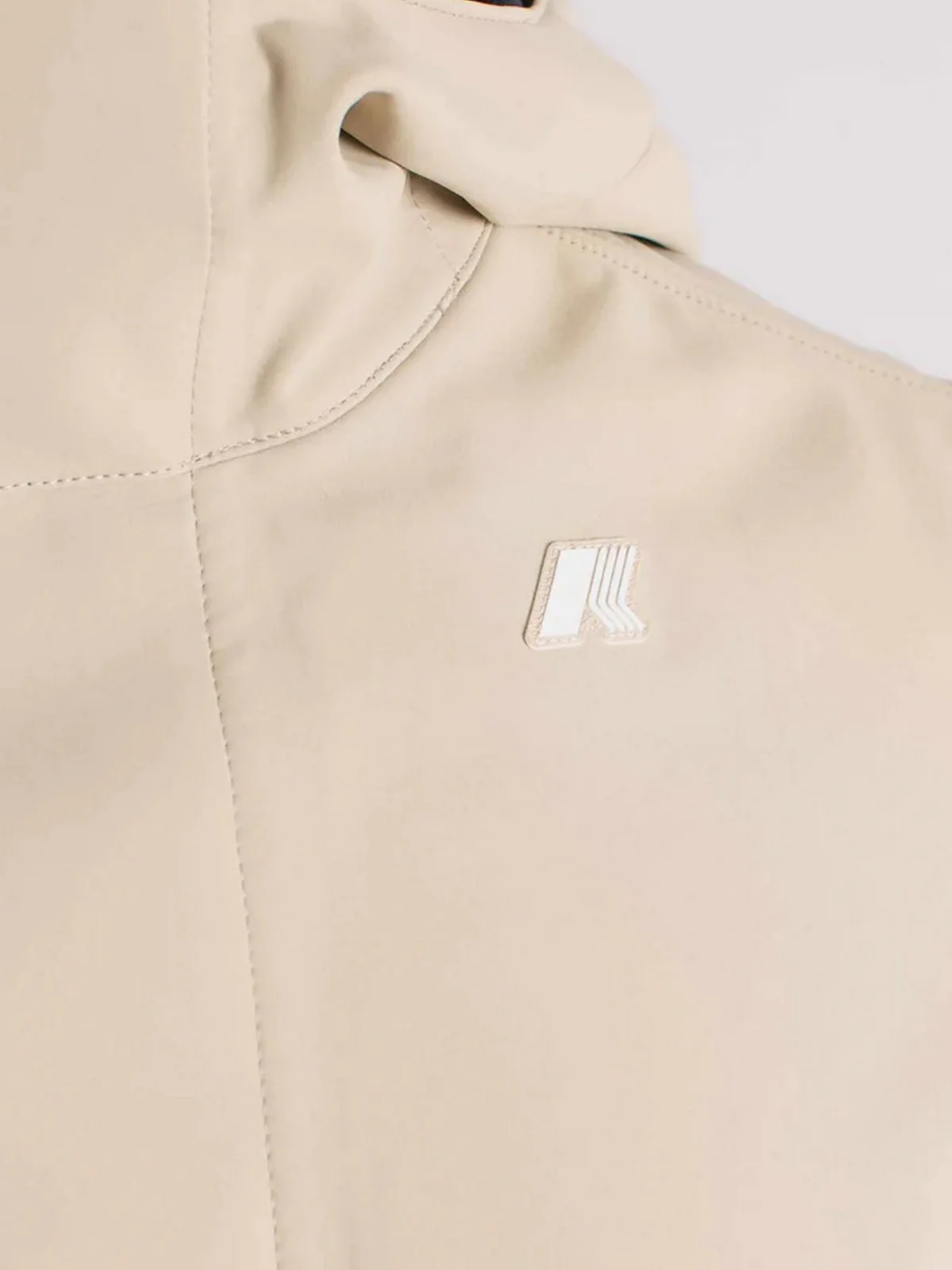 K-WAY Giubbino Uomo Marlyn bonded K7126UW B2A Beige Cashmere - Blu - Image 5