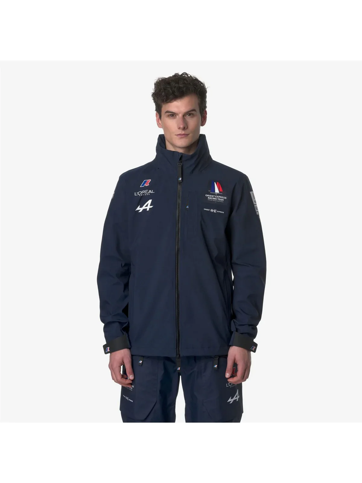 K-WAY Giubbino Uomo Penthievre Orient Express Team K3128VW B29 Blu - Image 2