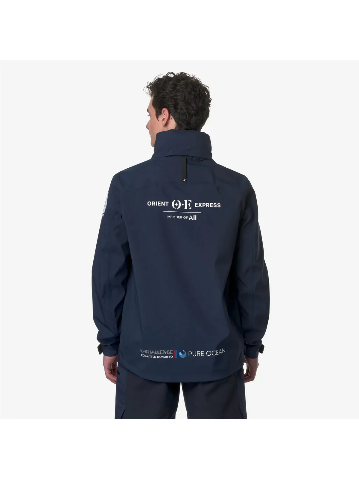 K-WAY Giubbino Uomo Penthievre Orient Express Team K3128VW B29 Blu - Image 3