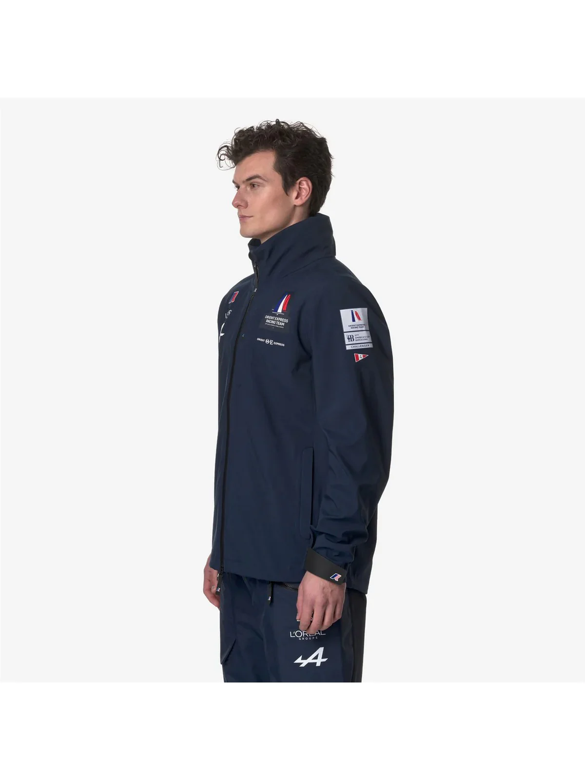 K-WAY Giubbino Uomo Penthievre Orient Express Team K3128VW B29 Blu - Image 4
